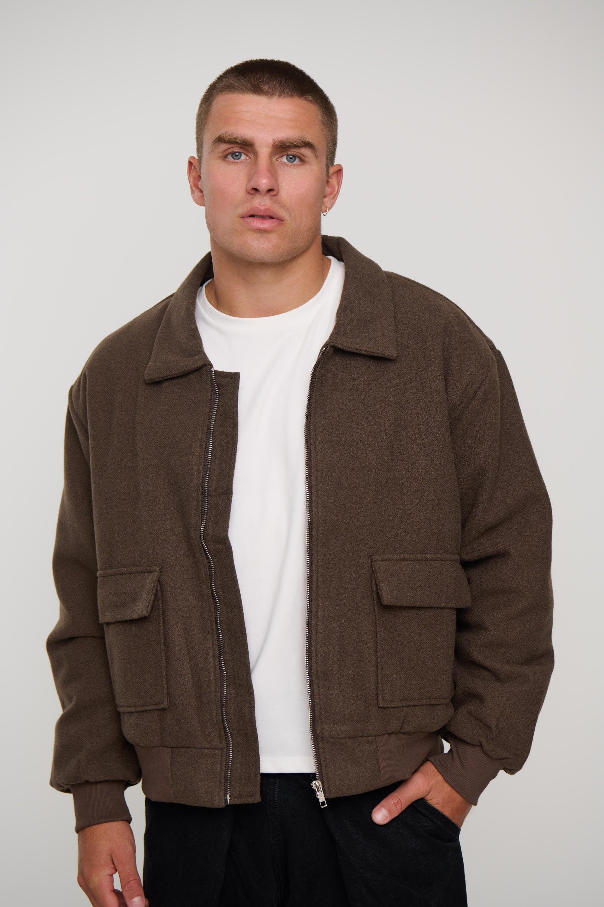 Pauly Lined Jacket Choc