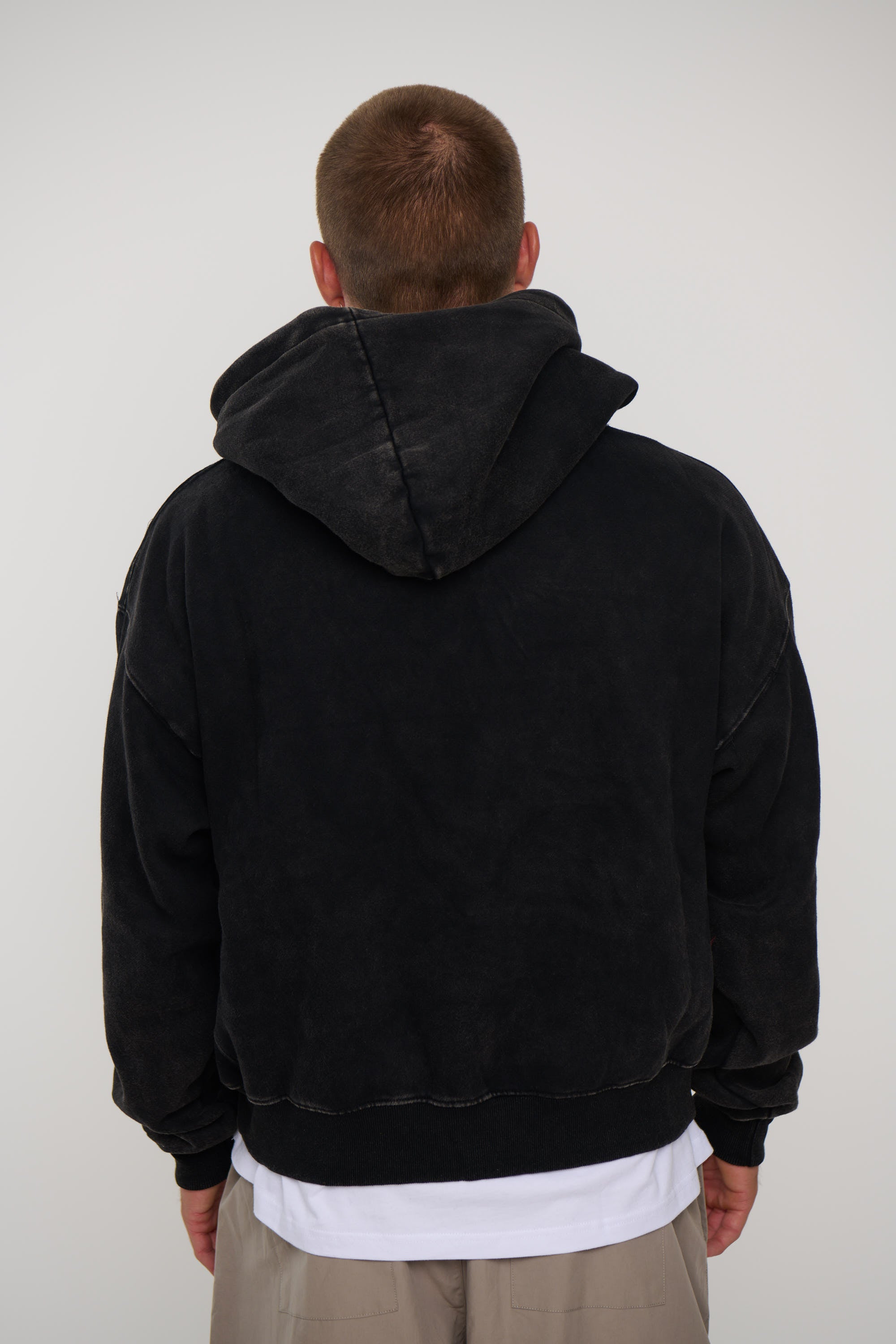 Roman Oversize Hoodie Black