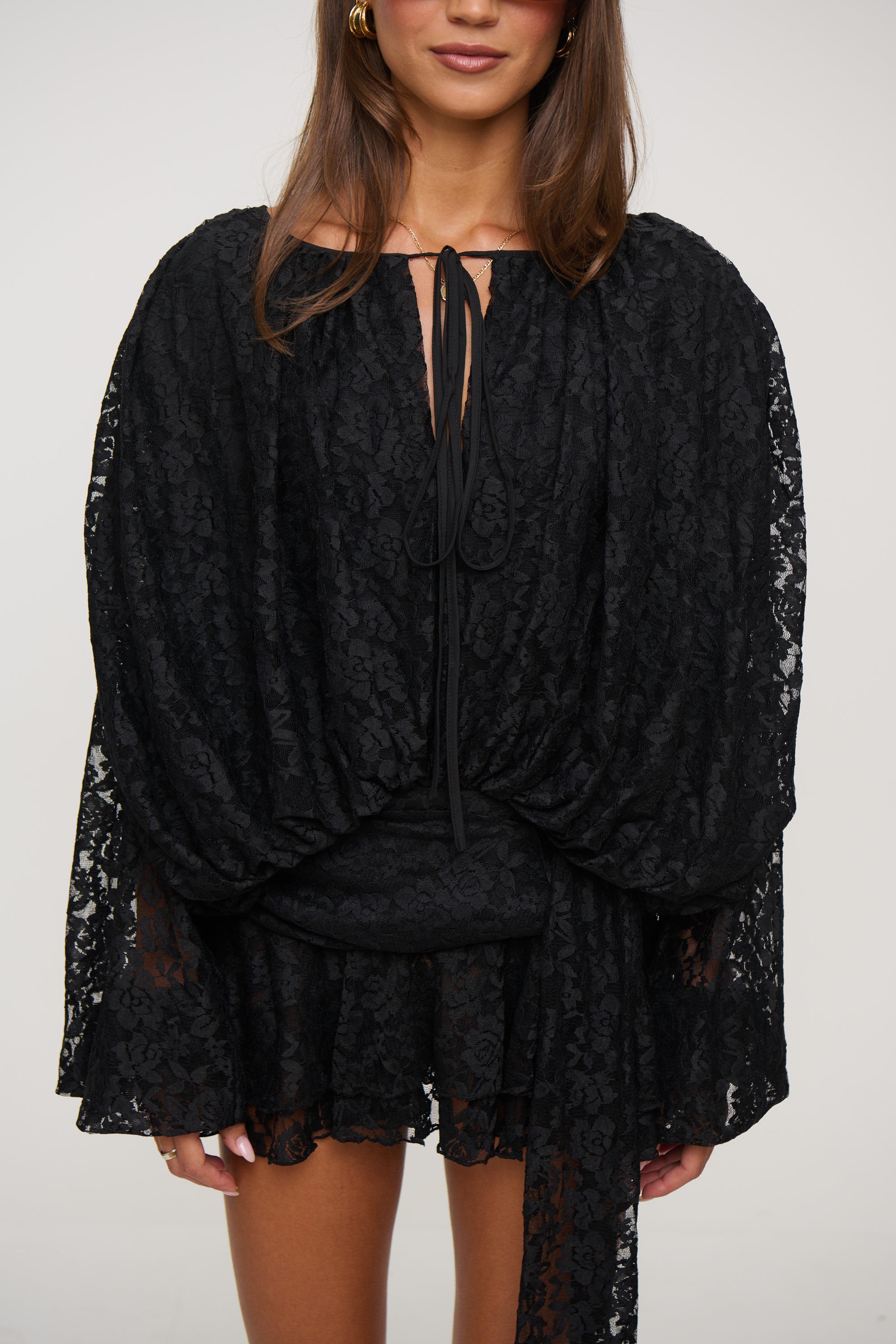 Elements Mini Dress Noir