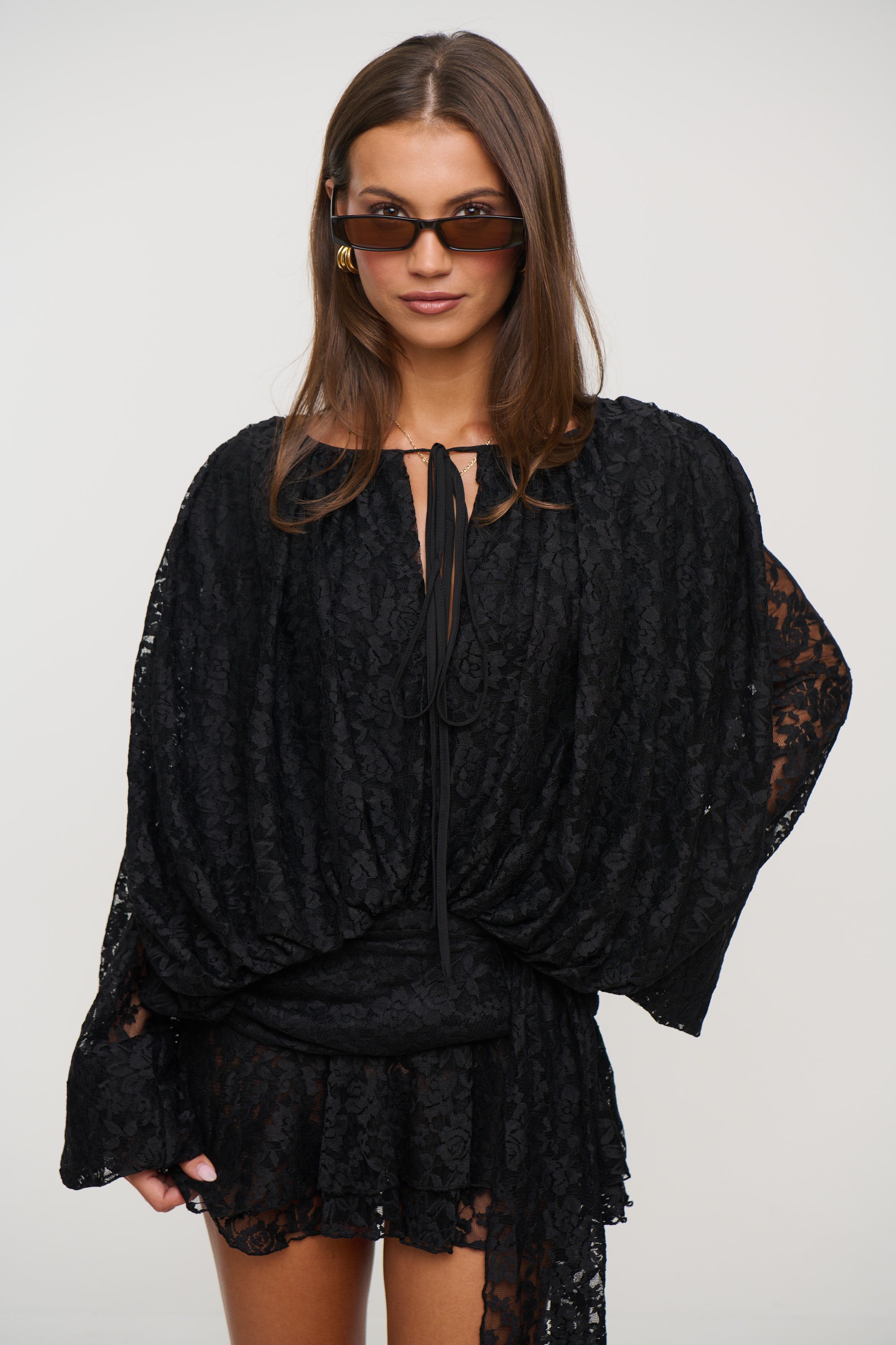 Elements Mini Dress Noir