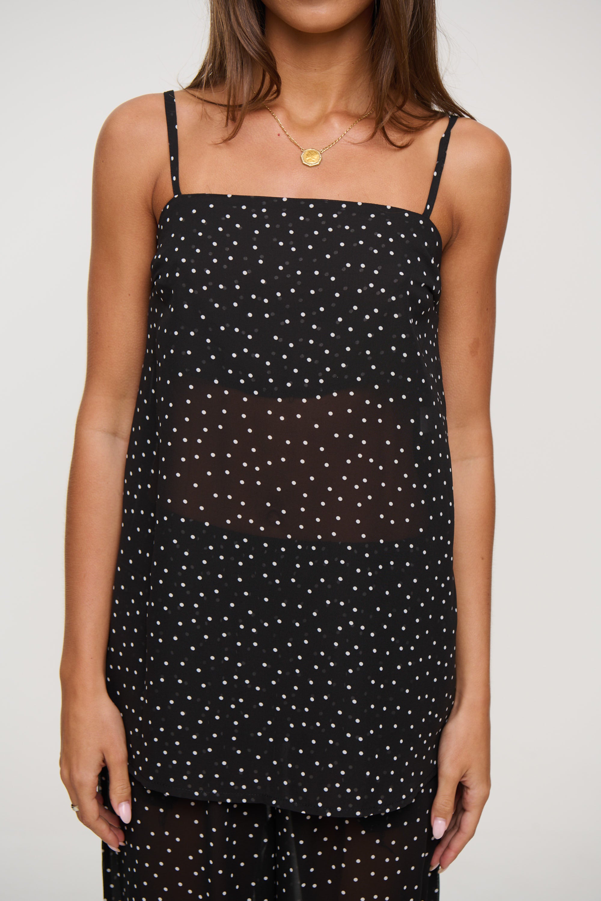 Wilma Sheer Set Black