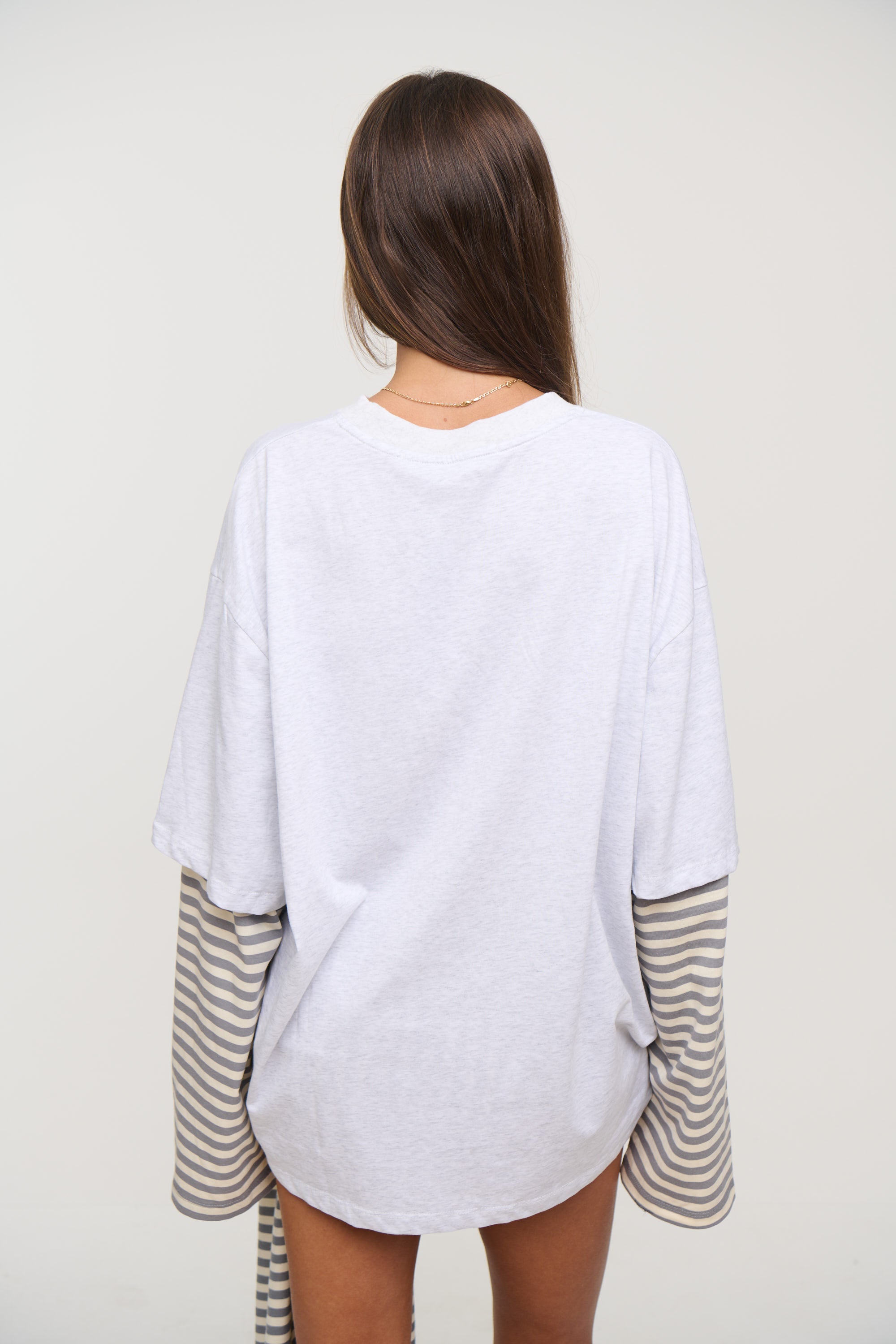 Bottega Shirt Ash Stripe