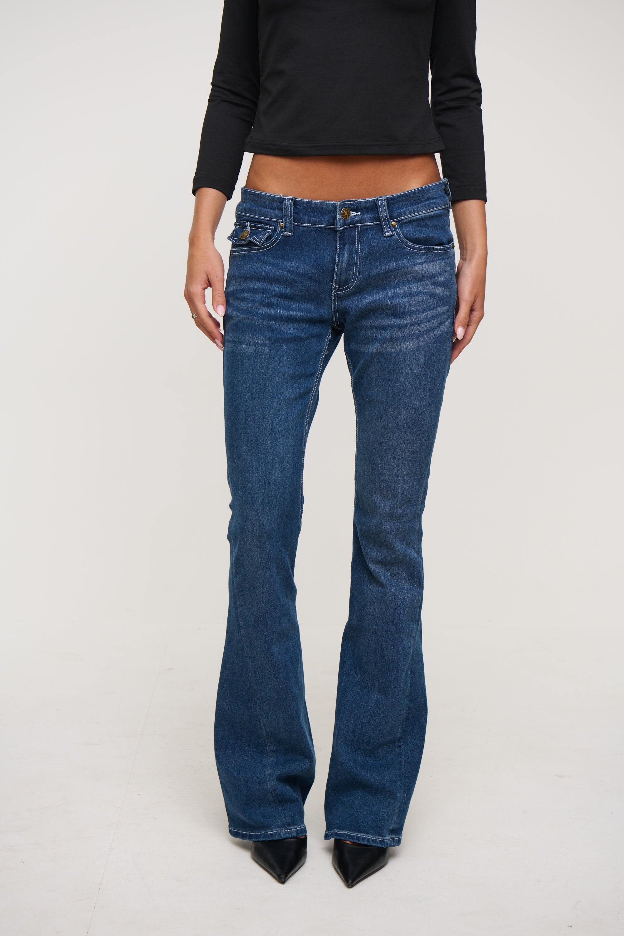 Mary-Kate Jean Mid Blue