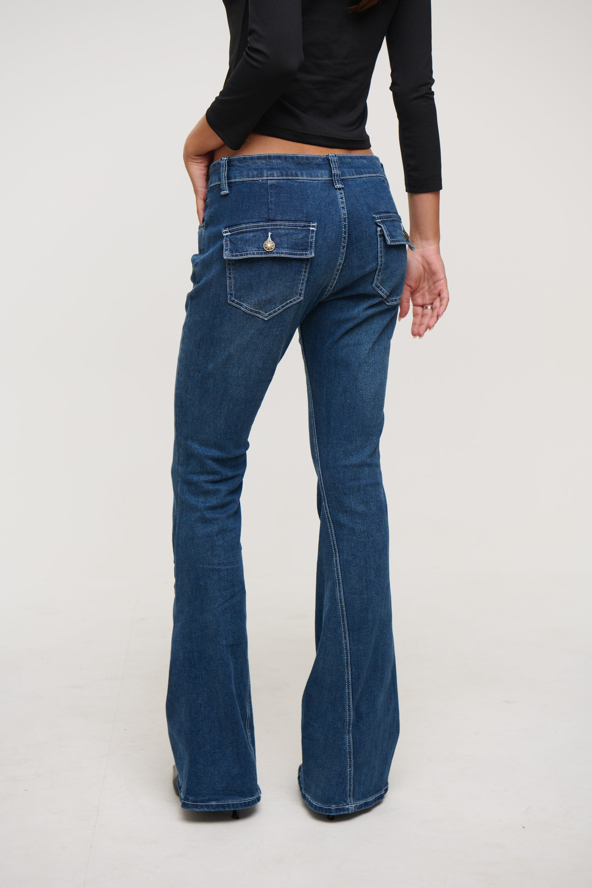 Mary-Kate Jean Mid Blue