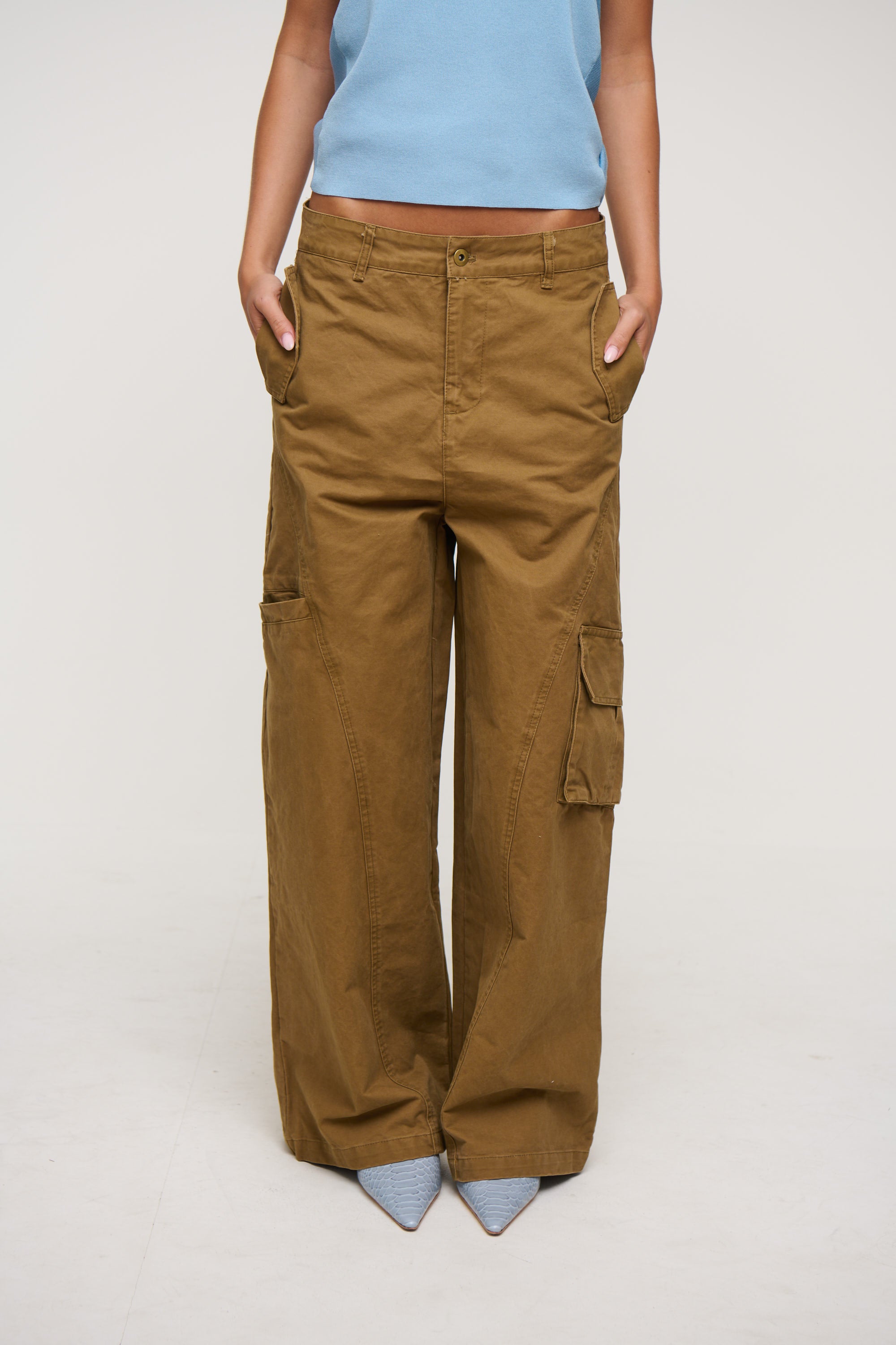 Valentina Cargo Pant Army