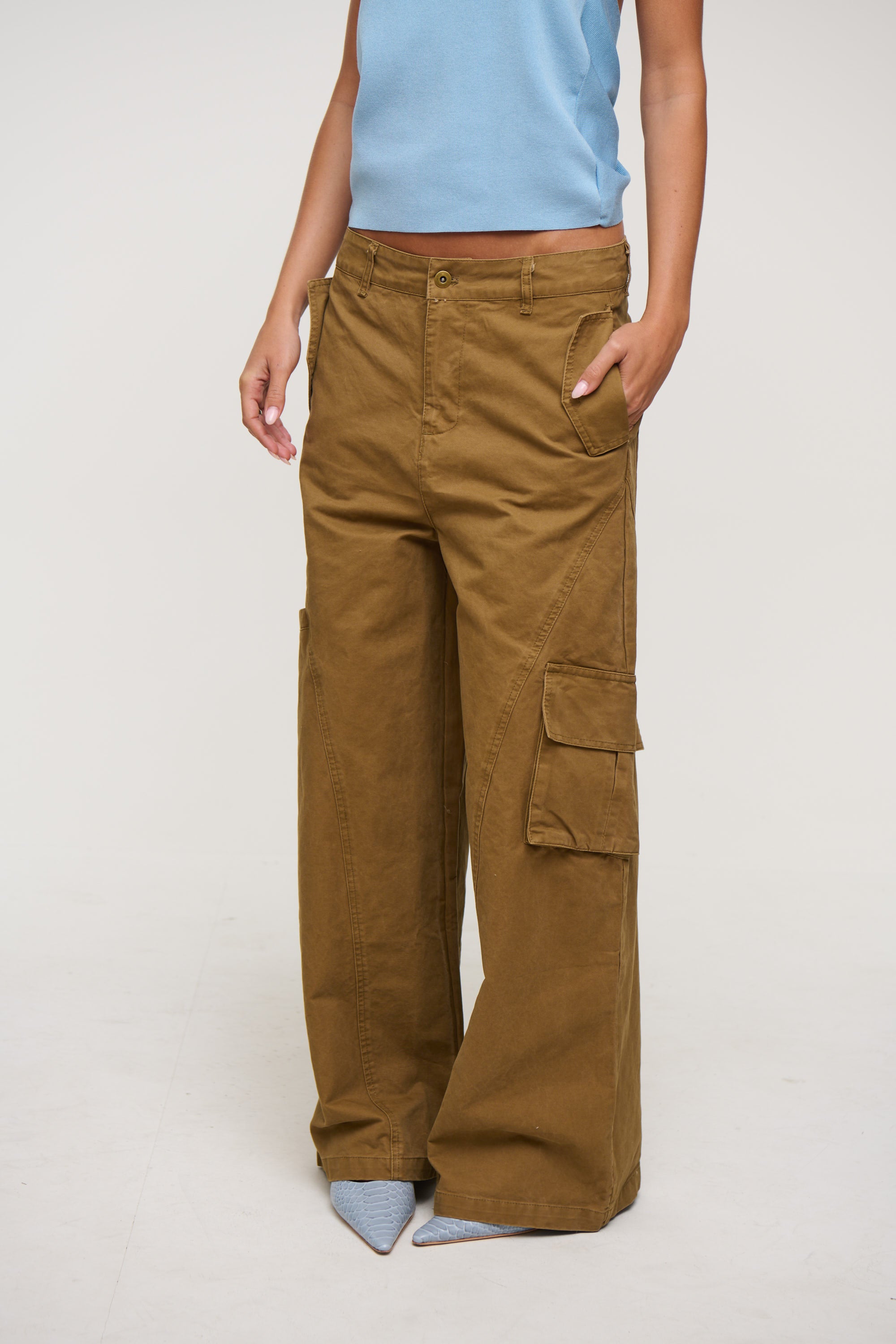 Valentina Cargo Pant Army