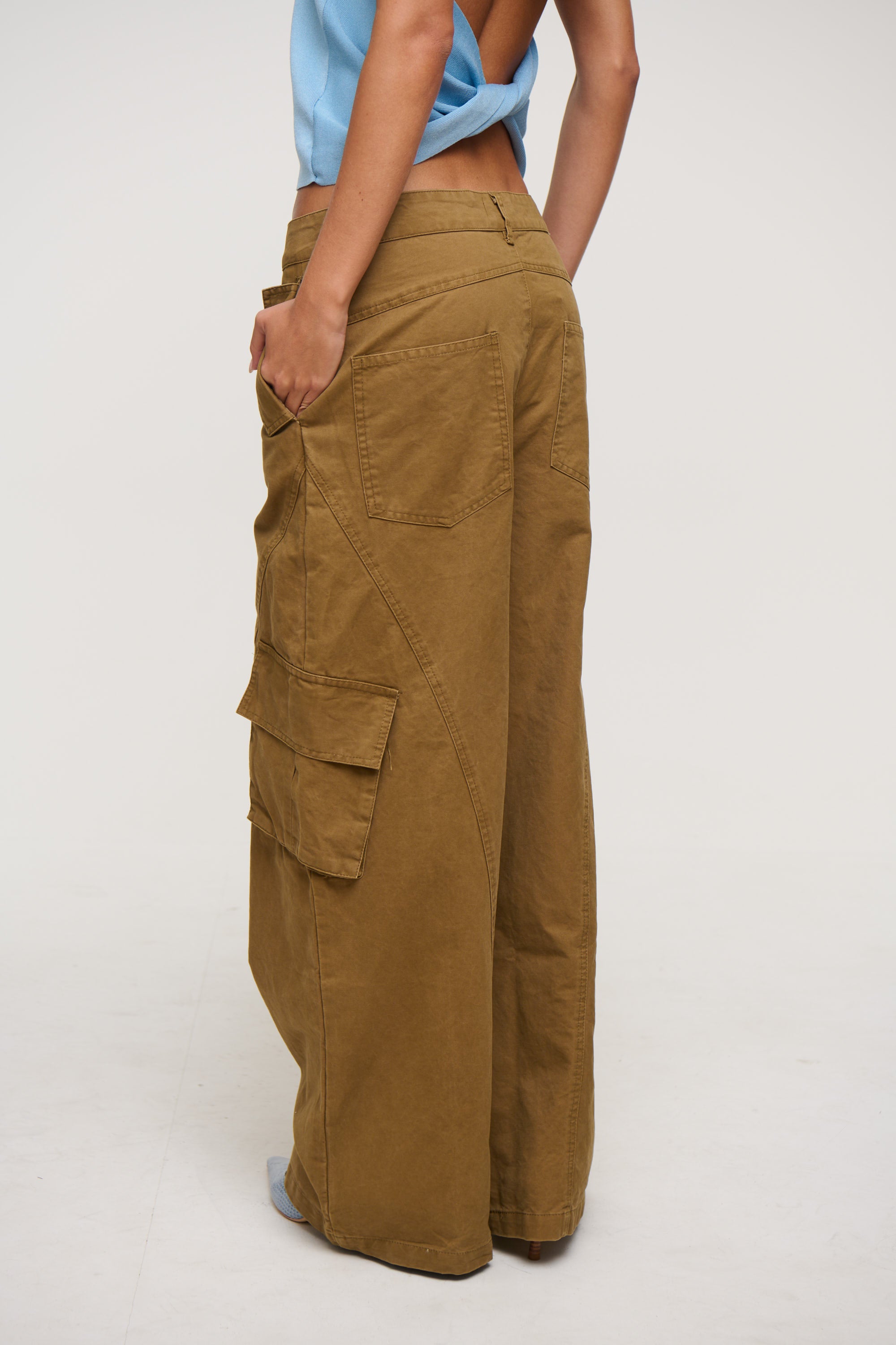 Valentina Cargo Pant Army