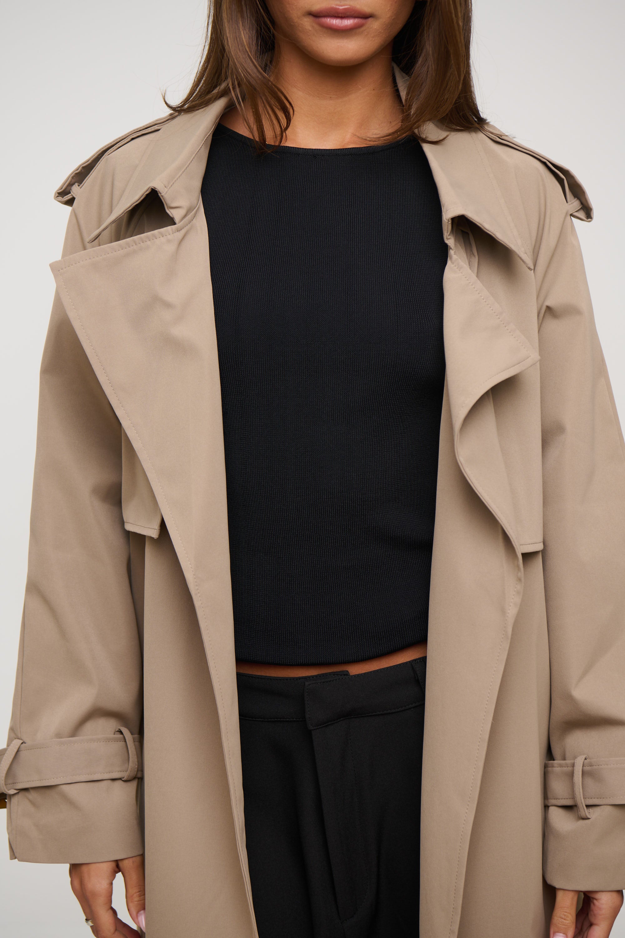 Darci Trench Mocha