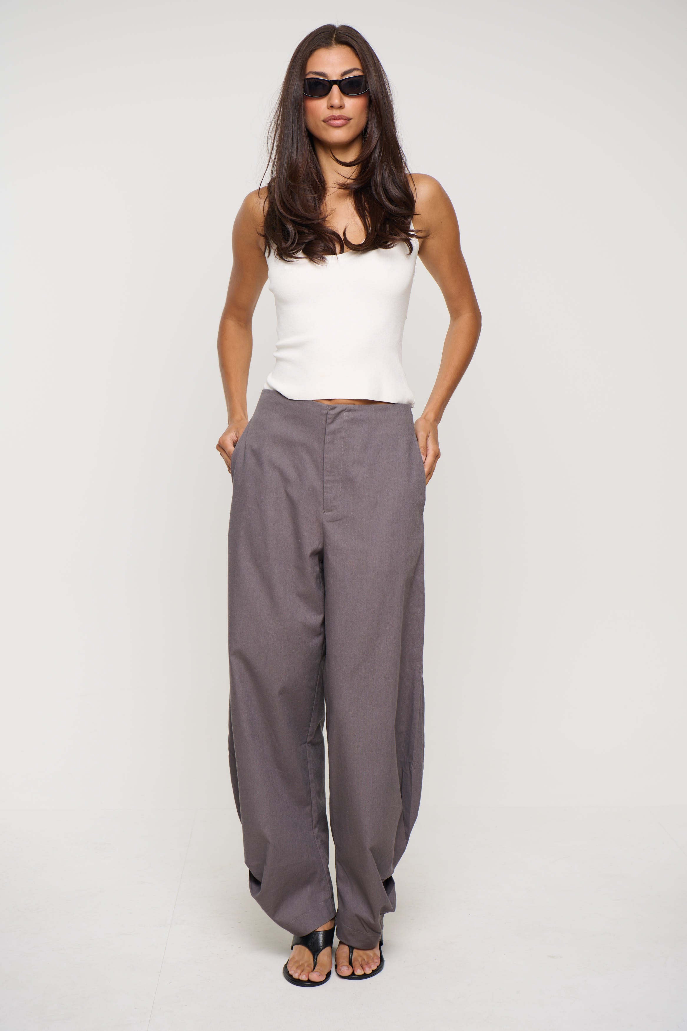 Romley Pant Dark Grey