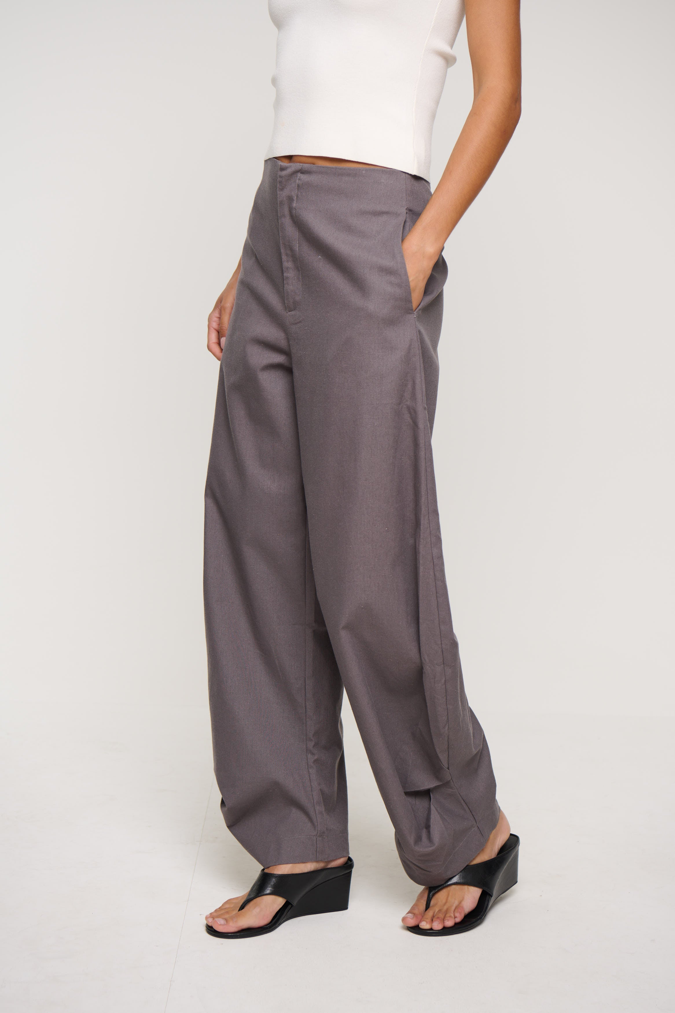 Romley Pant Dark Grey