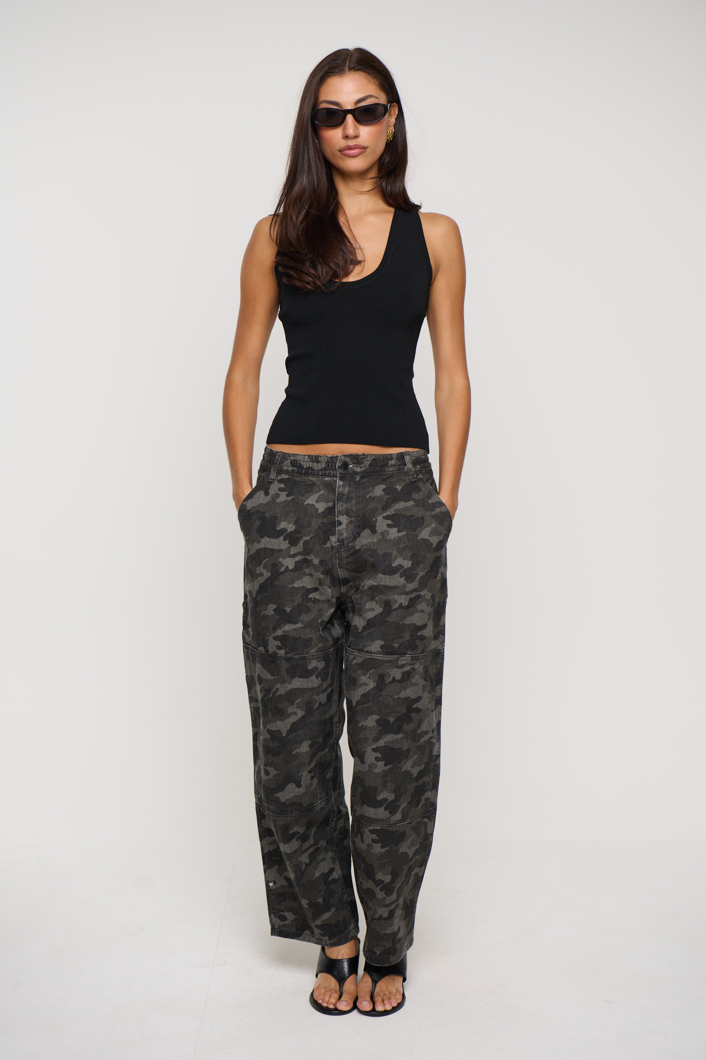 Unisex Cotton Drill Pant Camo