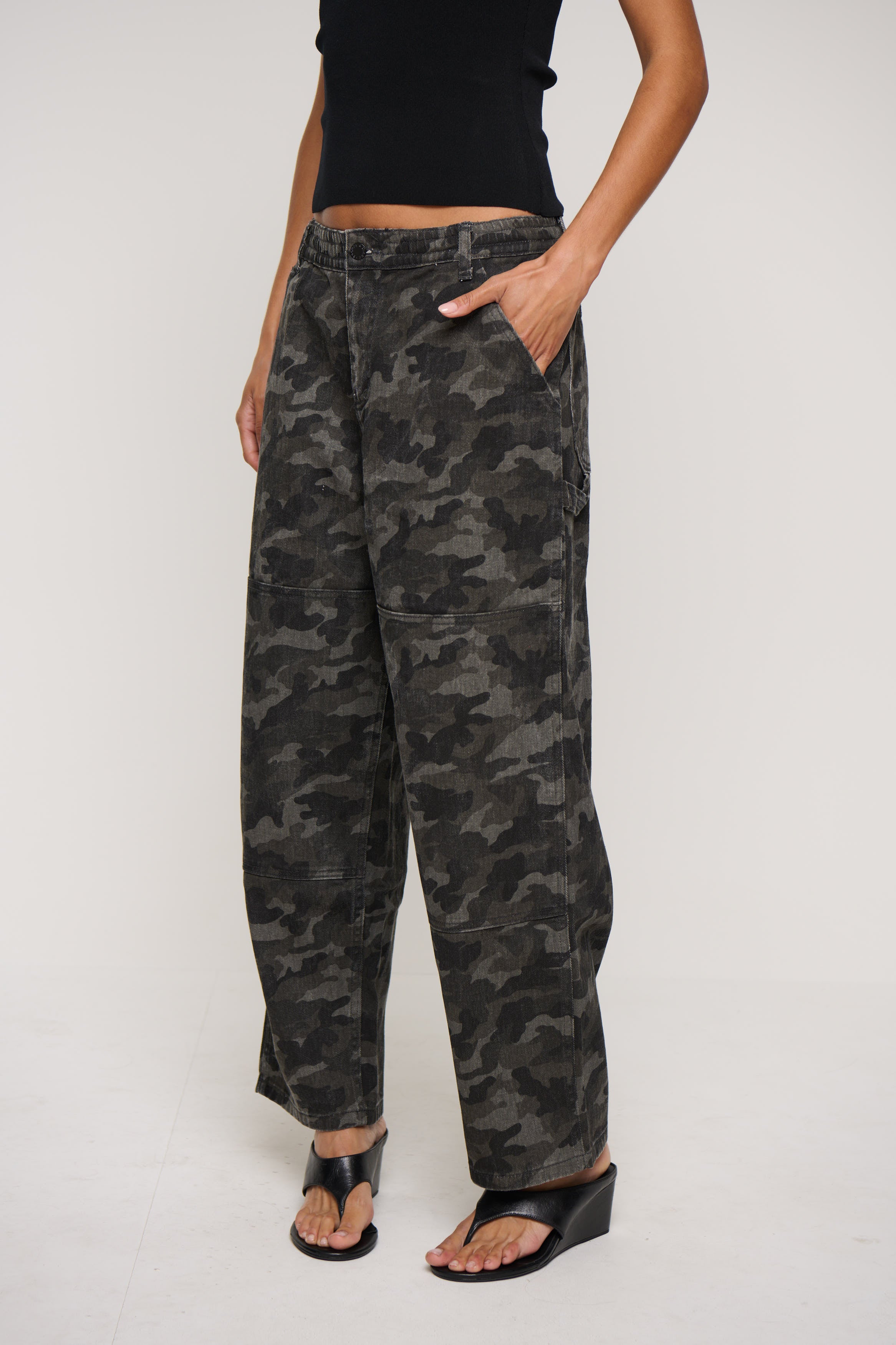 Unisex Cotton Drill Pant Camo