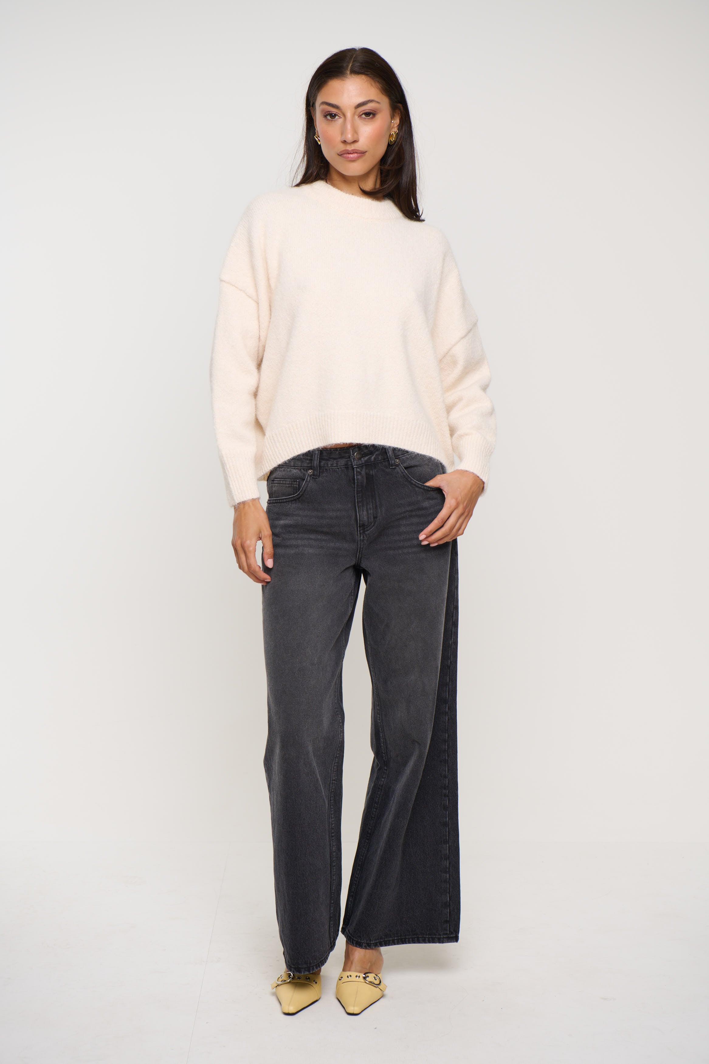 Tama Knit Jumper Cream