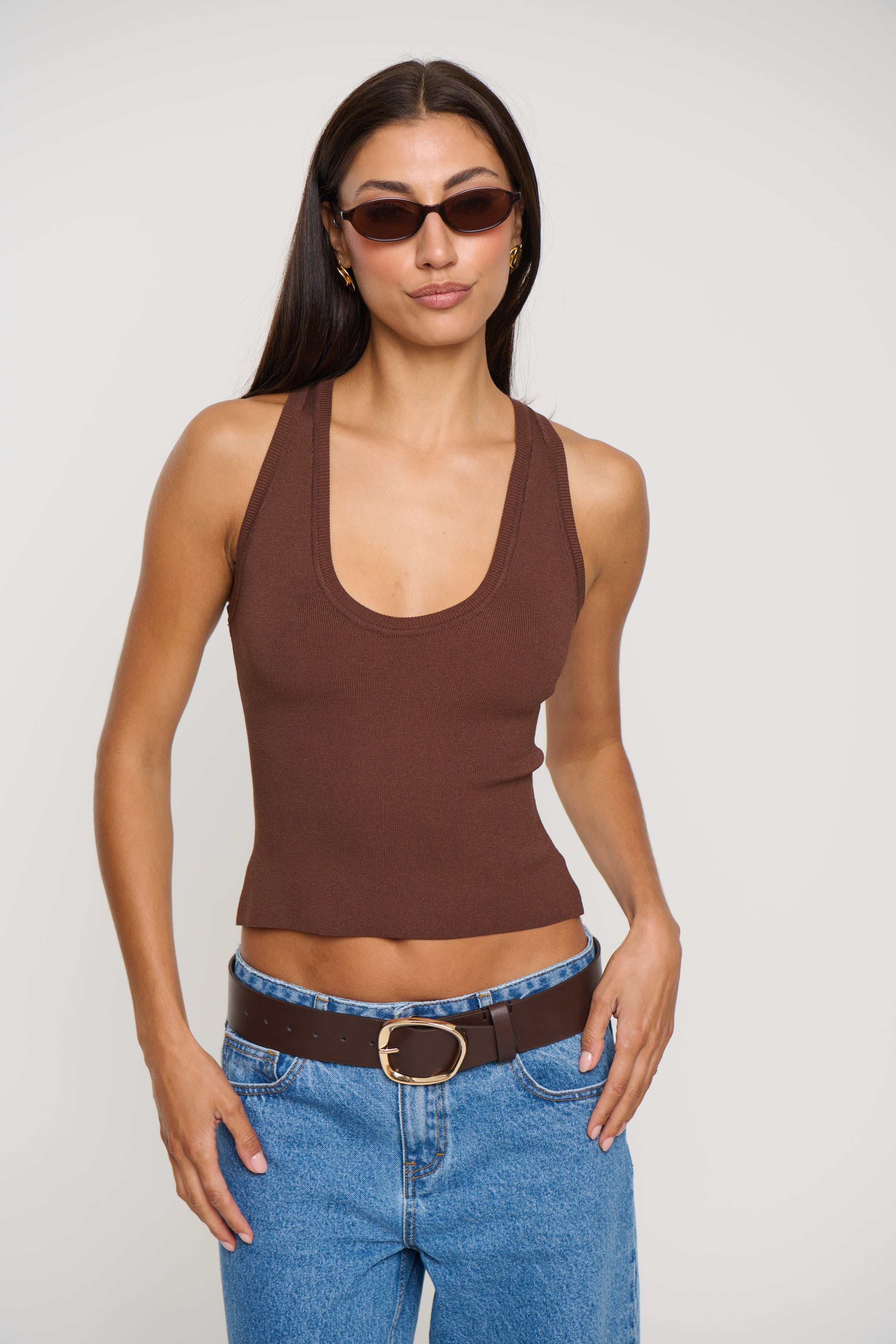 Cherrie Tank Chocolate