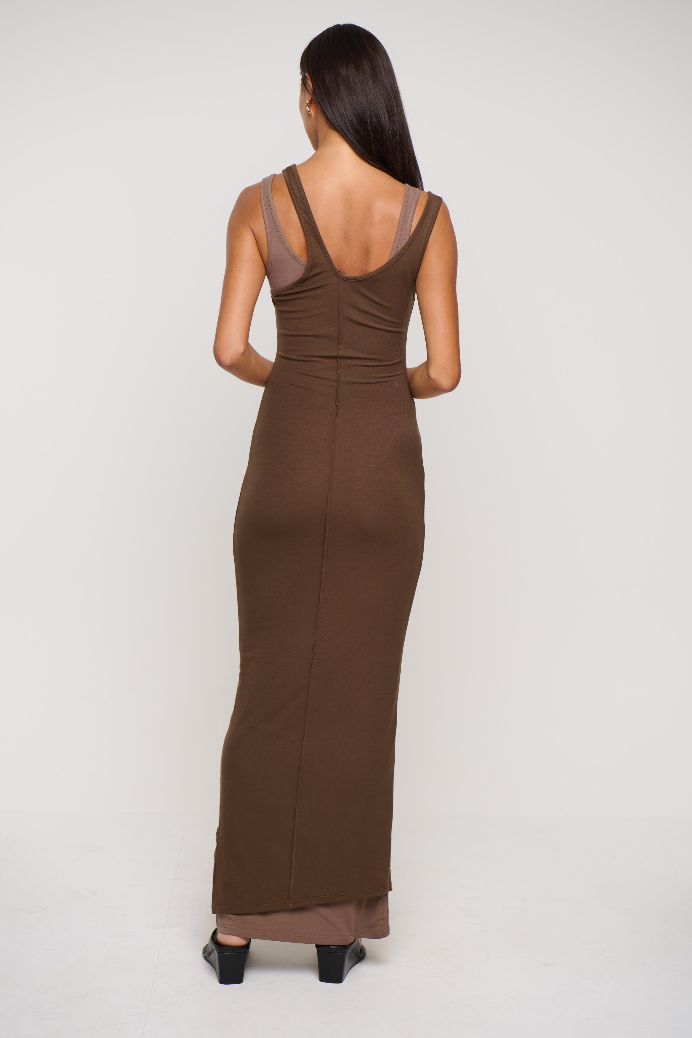 Chantara Maxi Dress Mocha