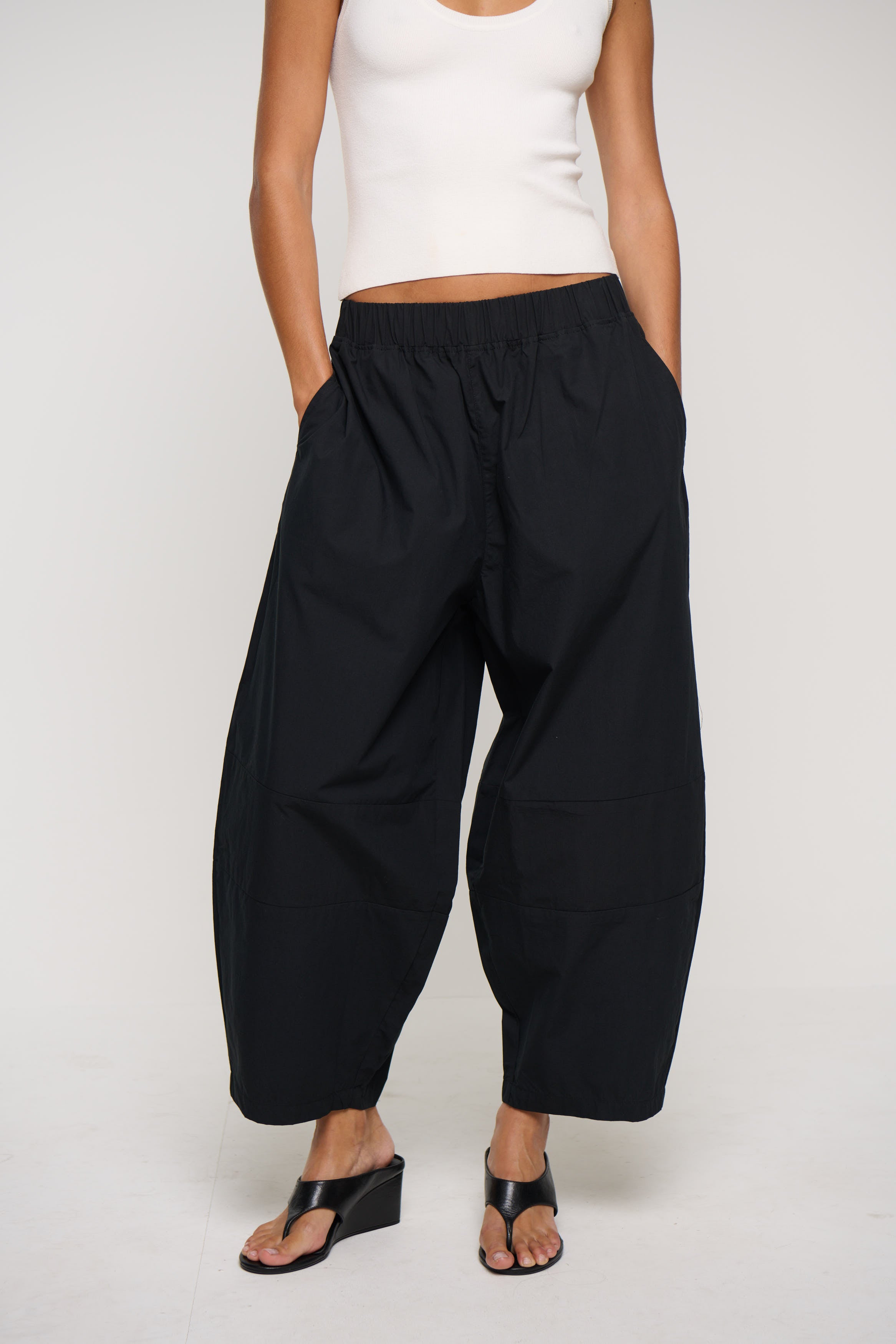 Unisex Julius Baggy Pant Black