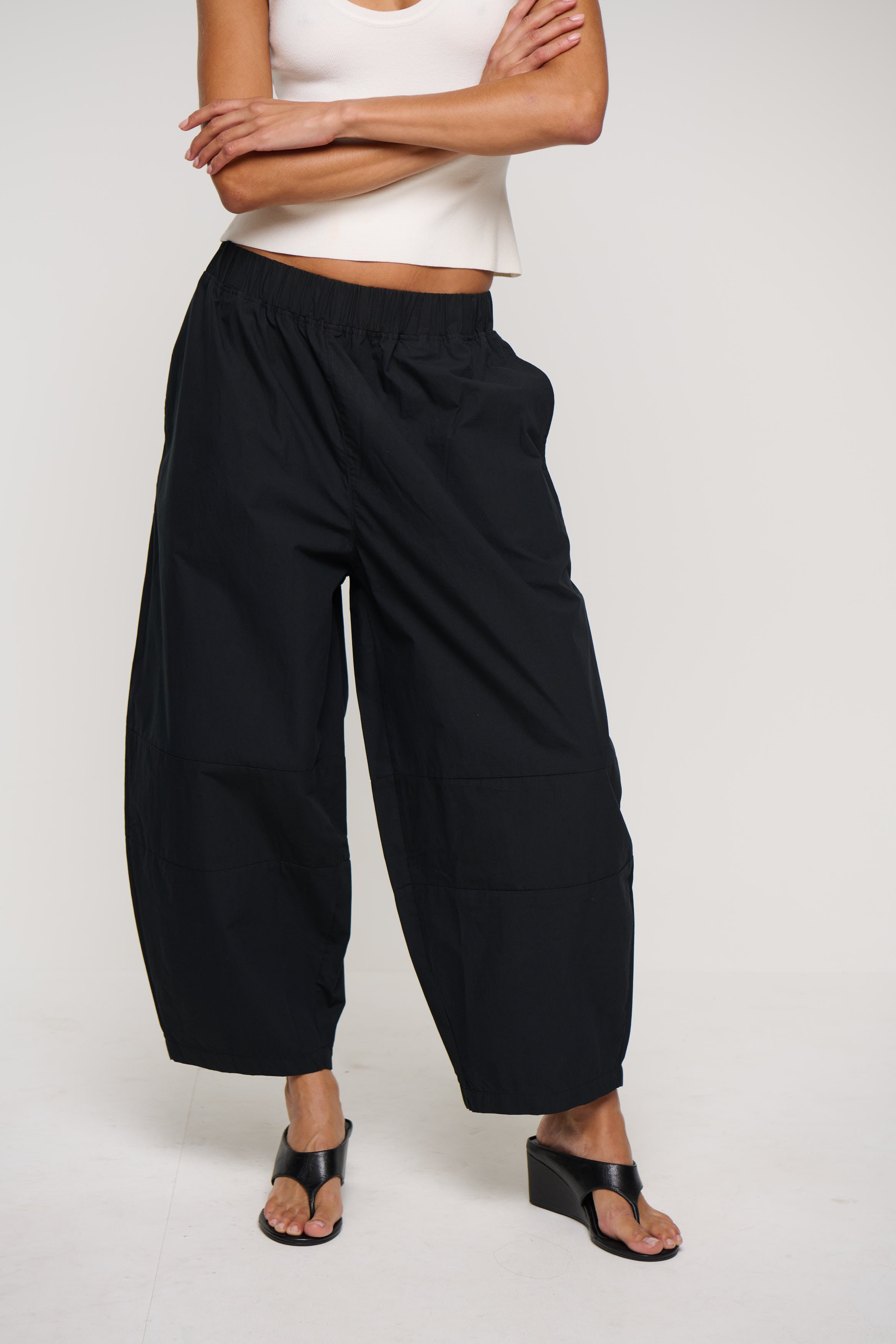 Unisex Julius Baggy Pant Black