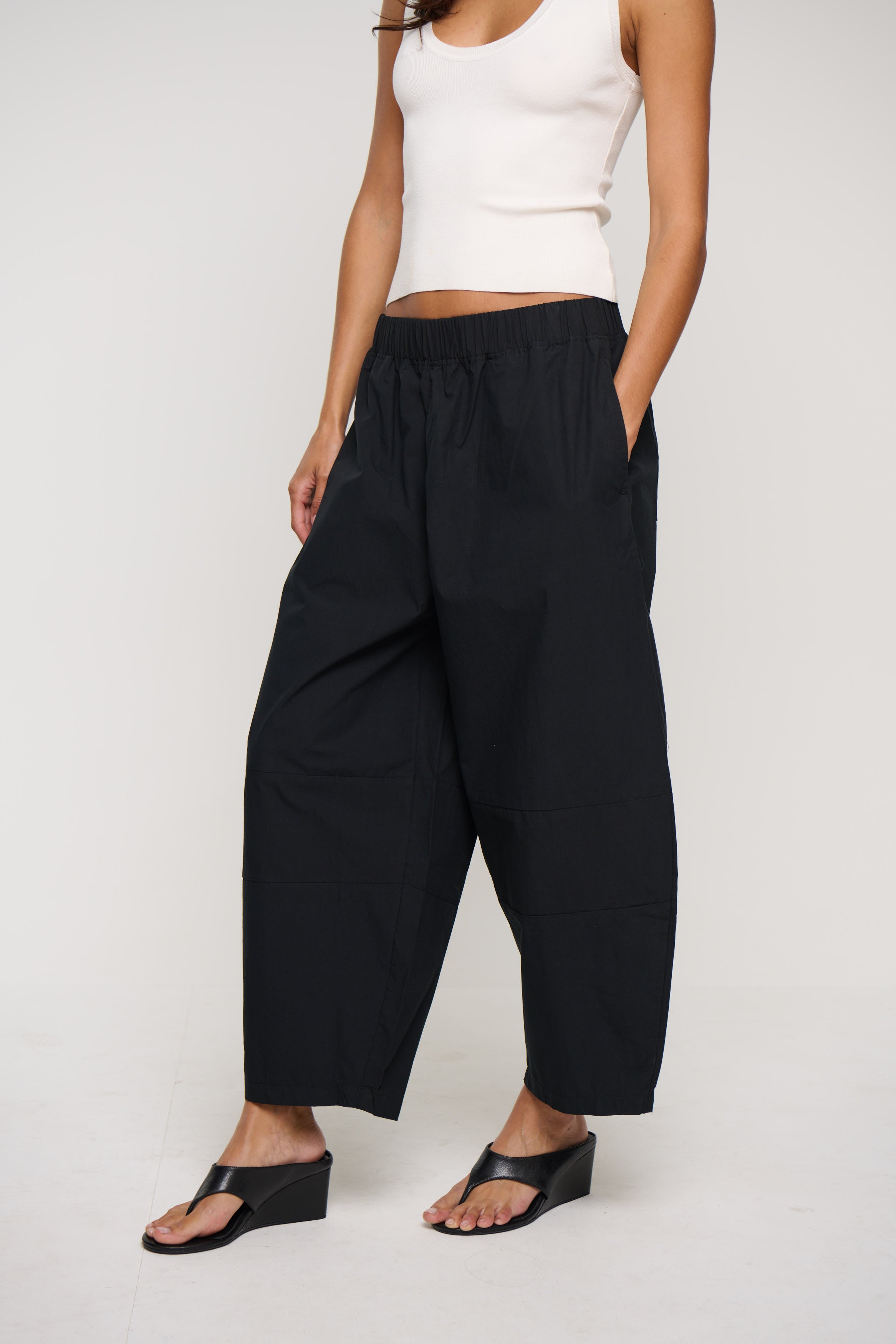 Unisex Julius Baggy Pant Black