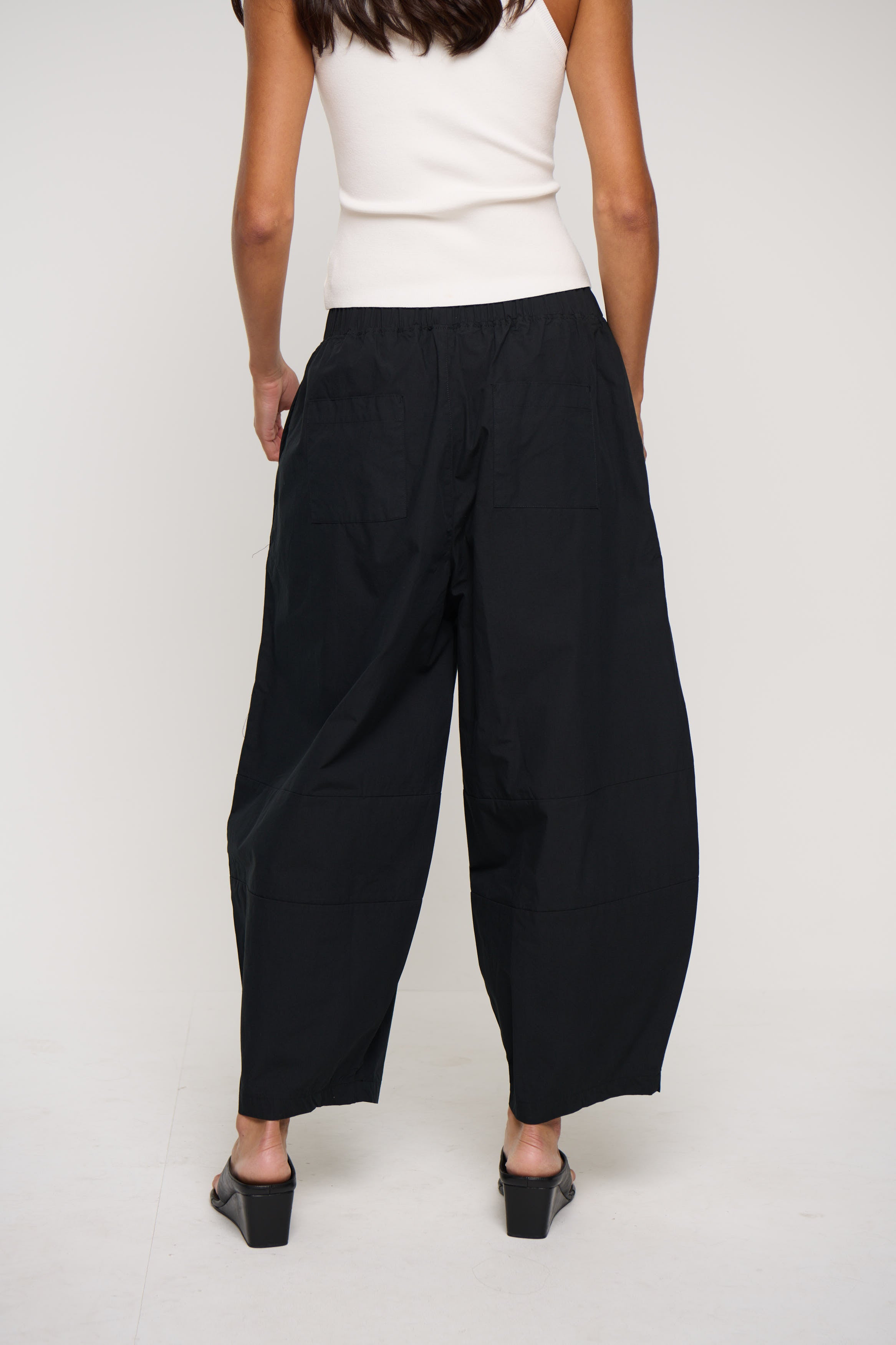 Unisex Julius Baggy Pant Black