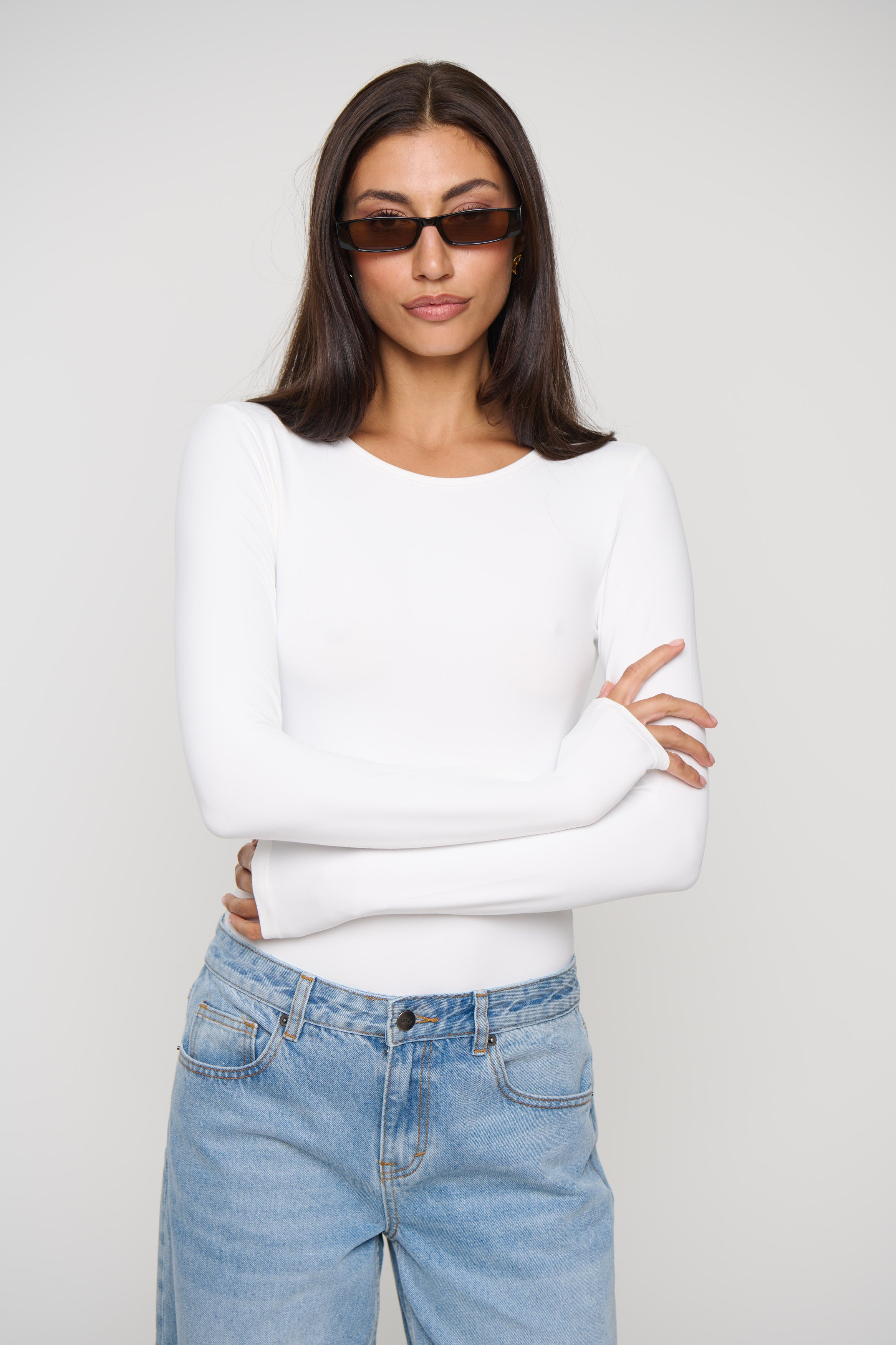 Arla Bodysuit White