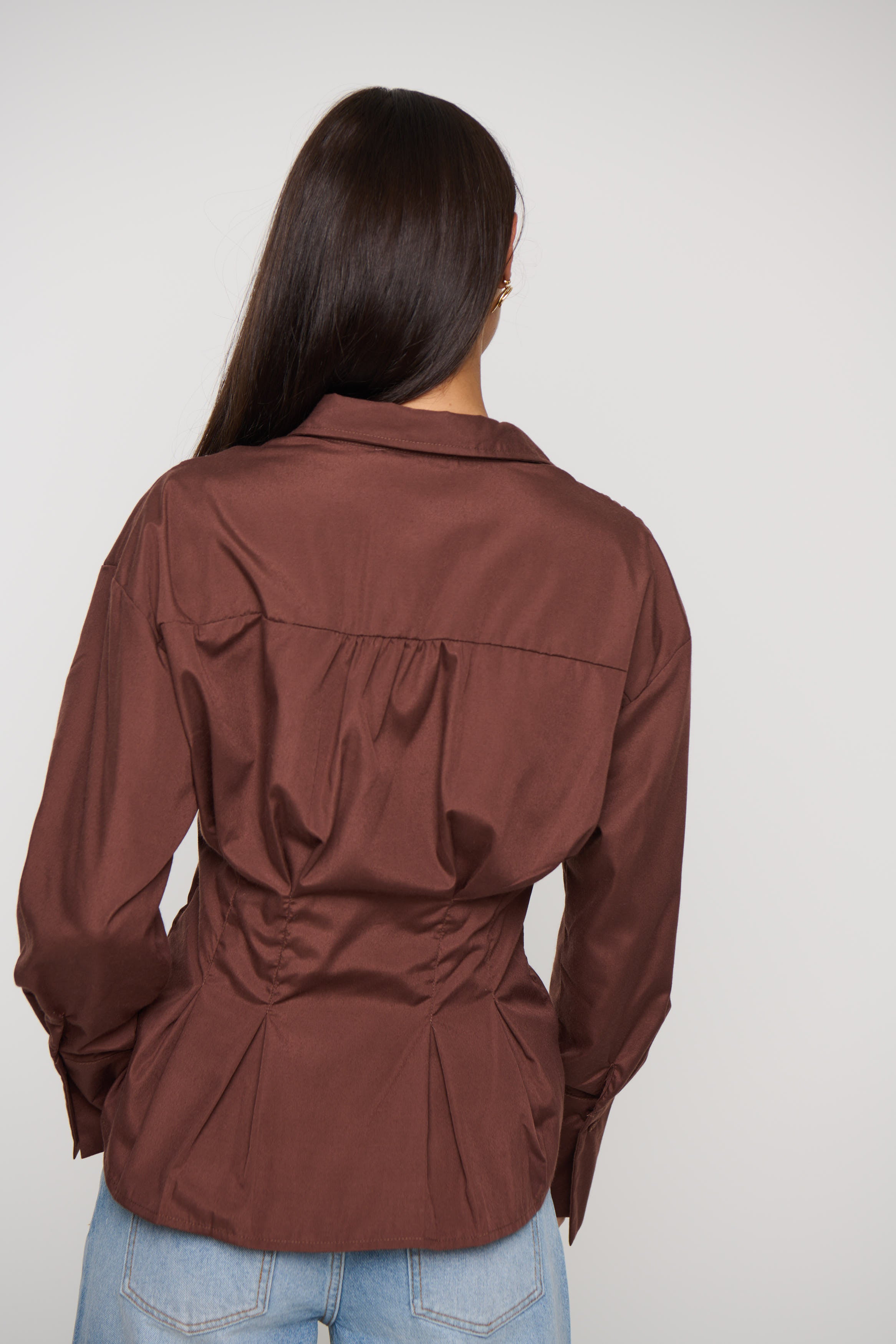 Jaymie Shirt Chocolate