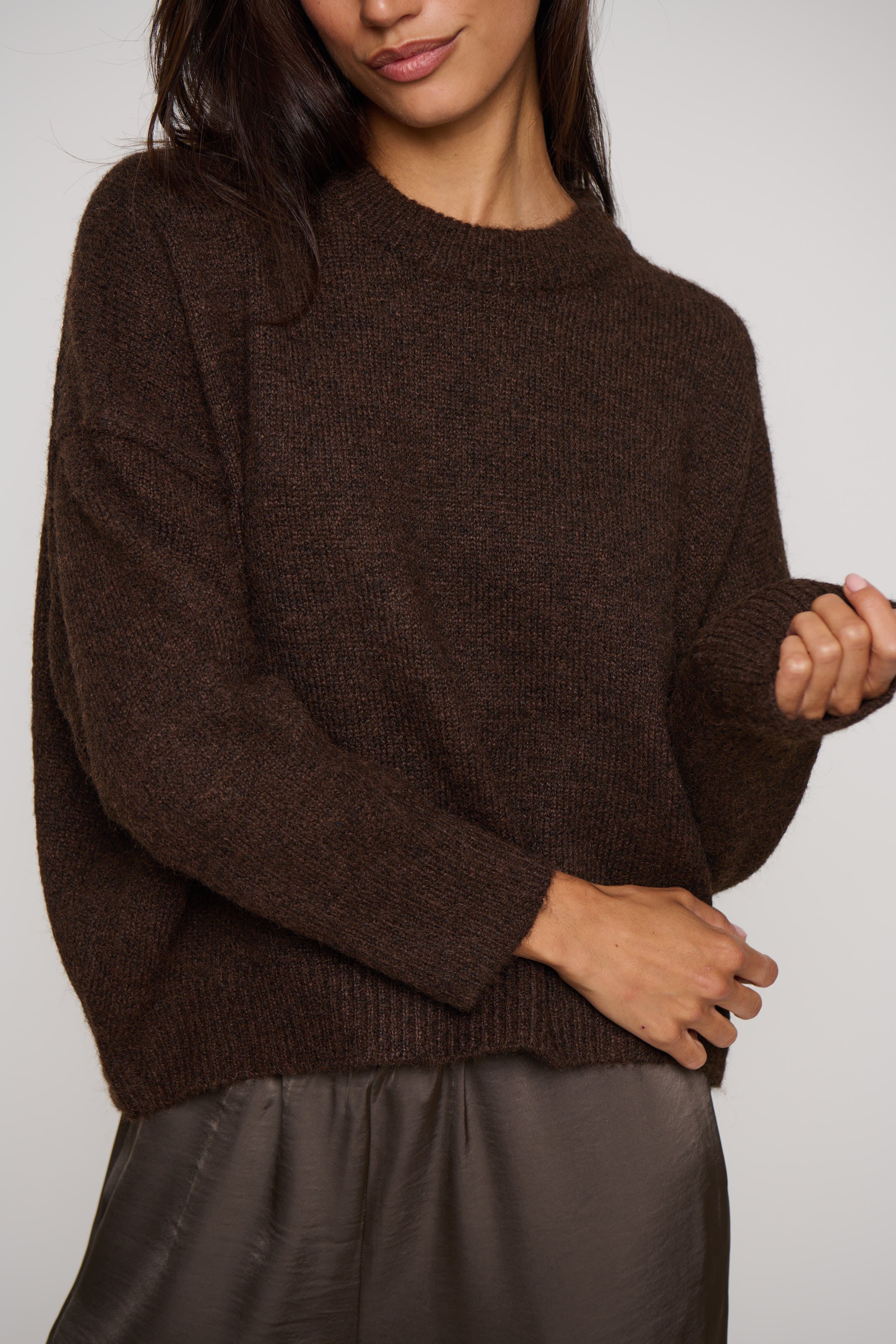 Tama Knit Jumper Chocolate