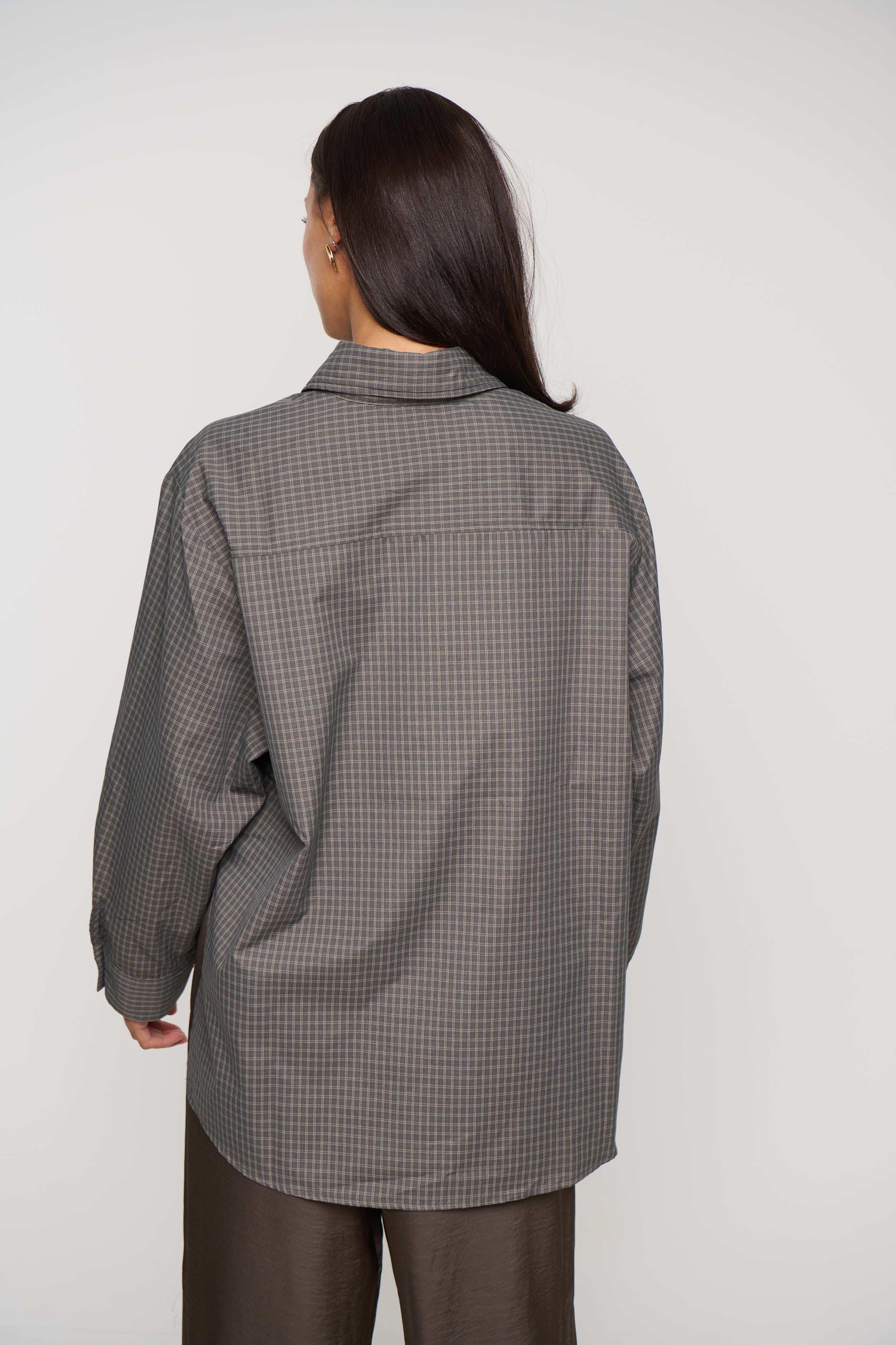 Summer Check Shirt Grey