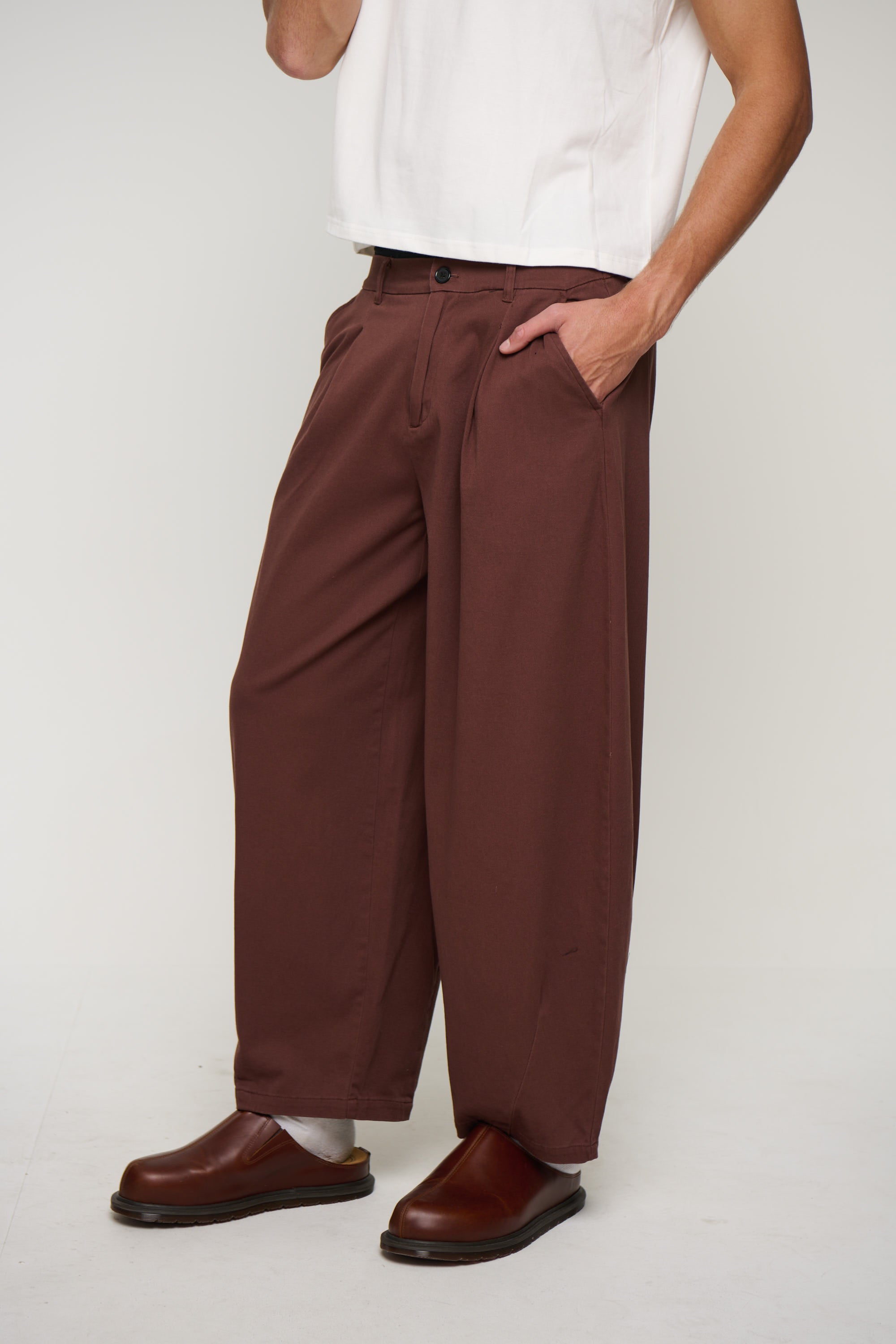 Harris Relaxed Pant Choc
