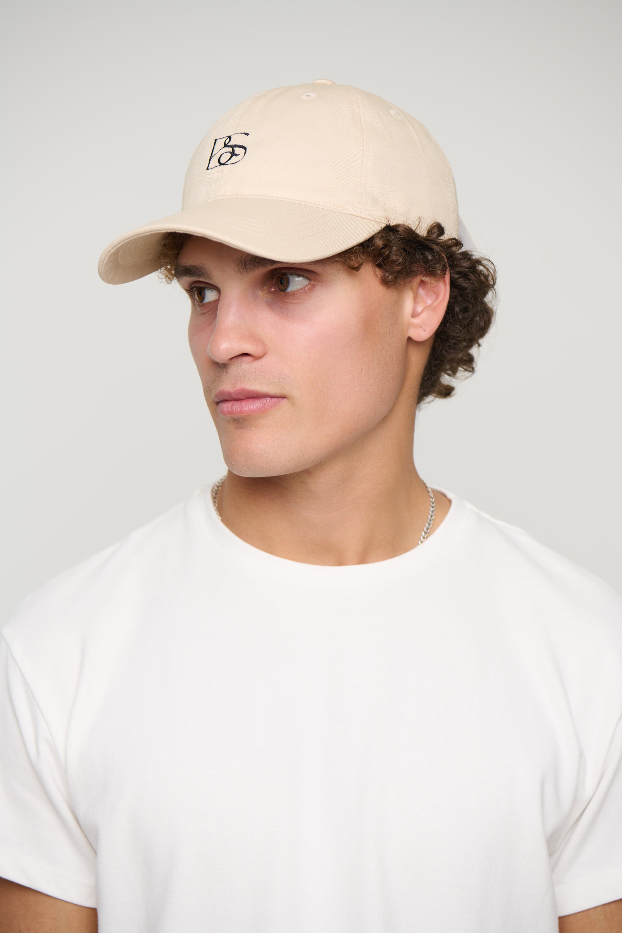 College Cap BS Logo Ivory