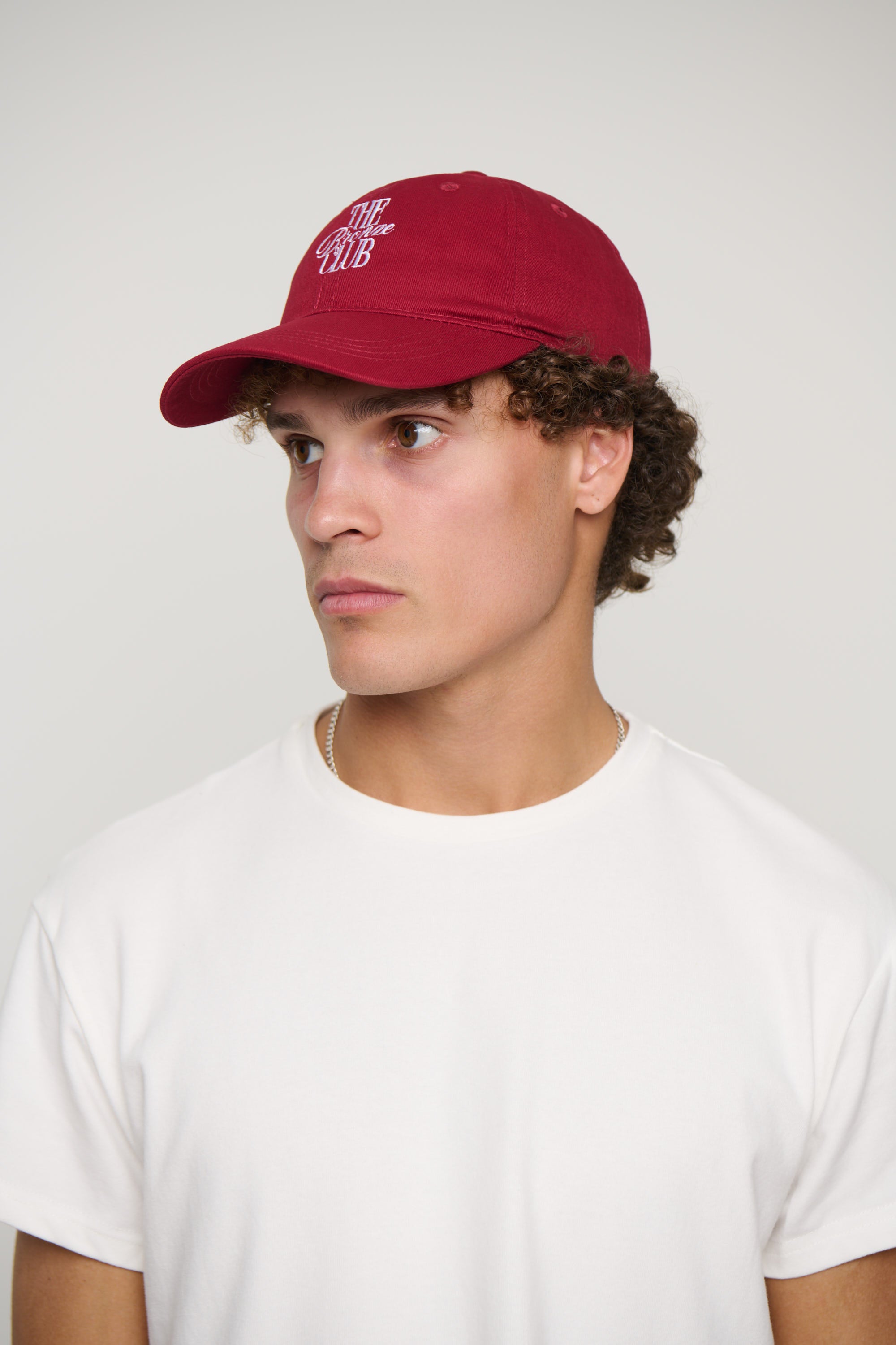 College Cap Bronze Club Carmine