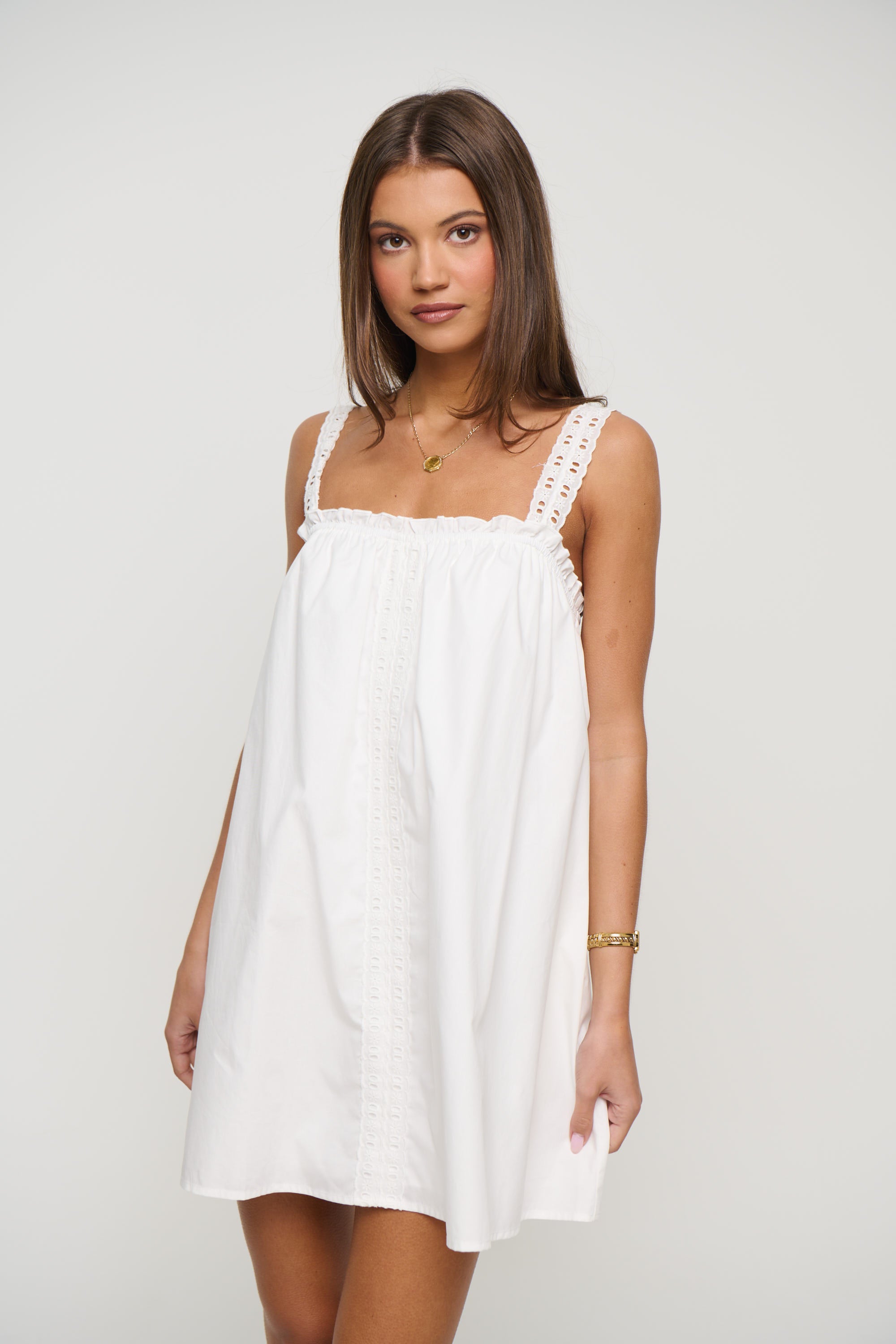 Ruena Mini Dress White