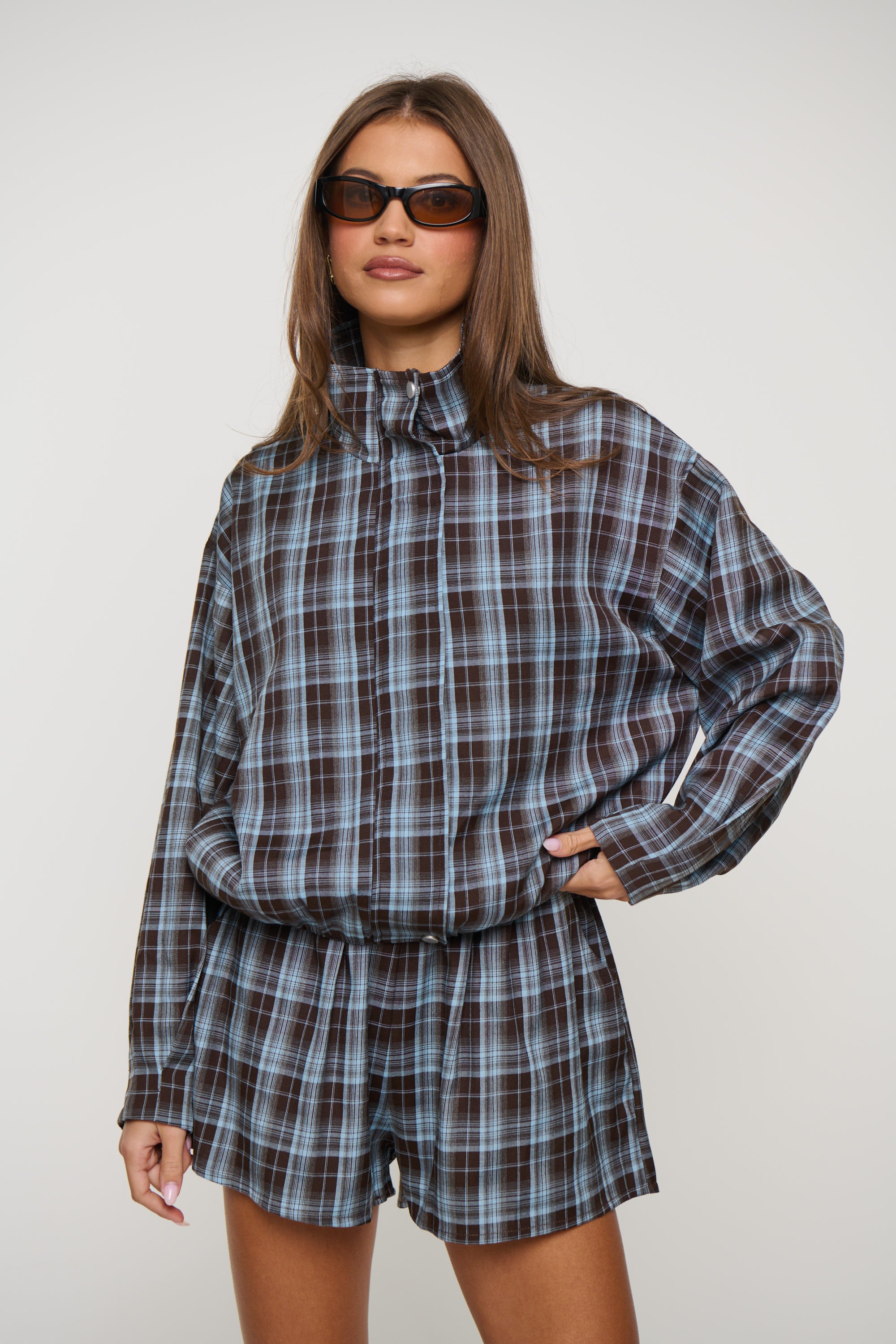 Elena Set Plaid