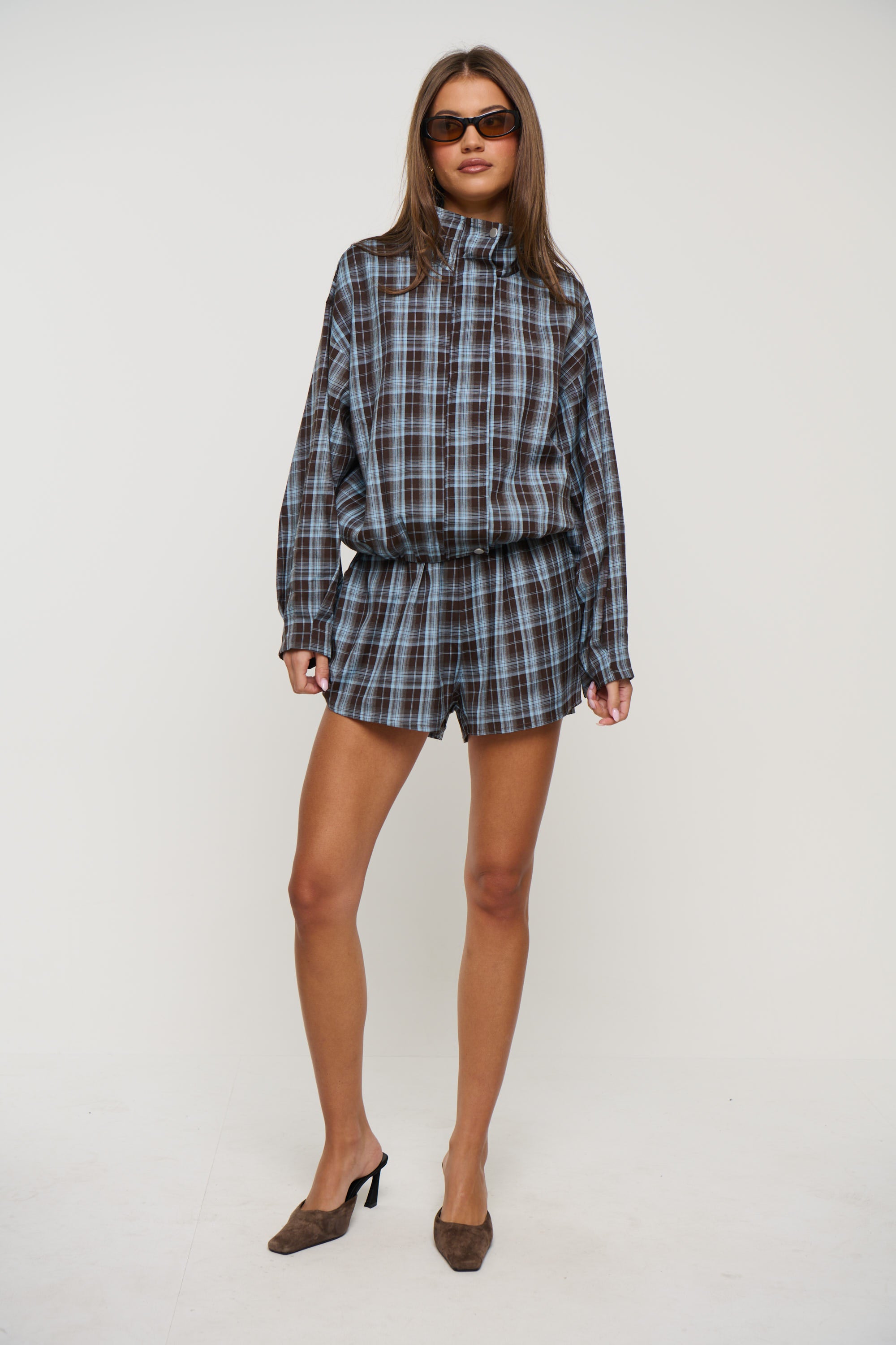 Elena Set Plaid