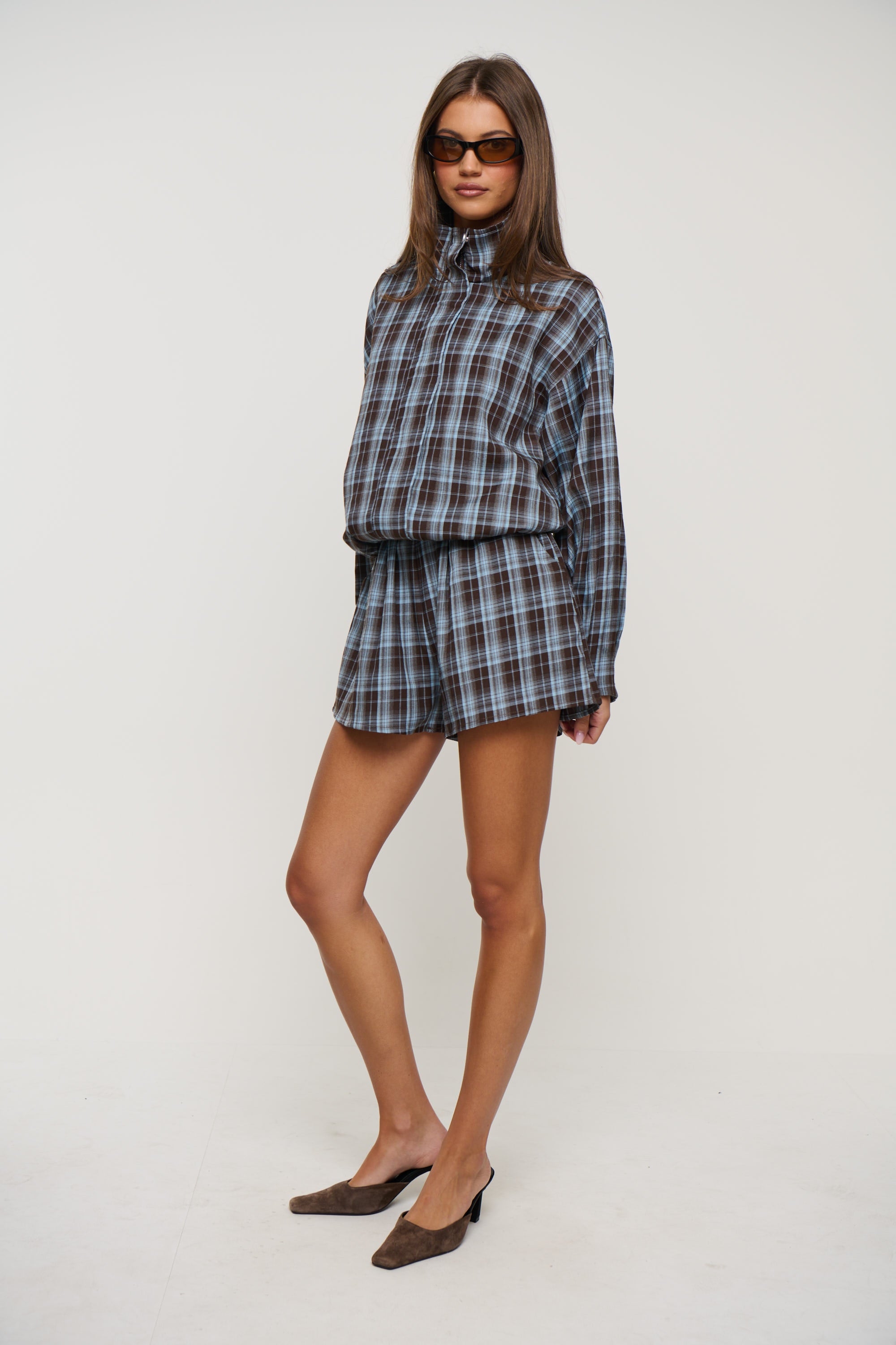 Elena Set Plaid