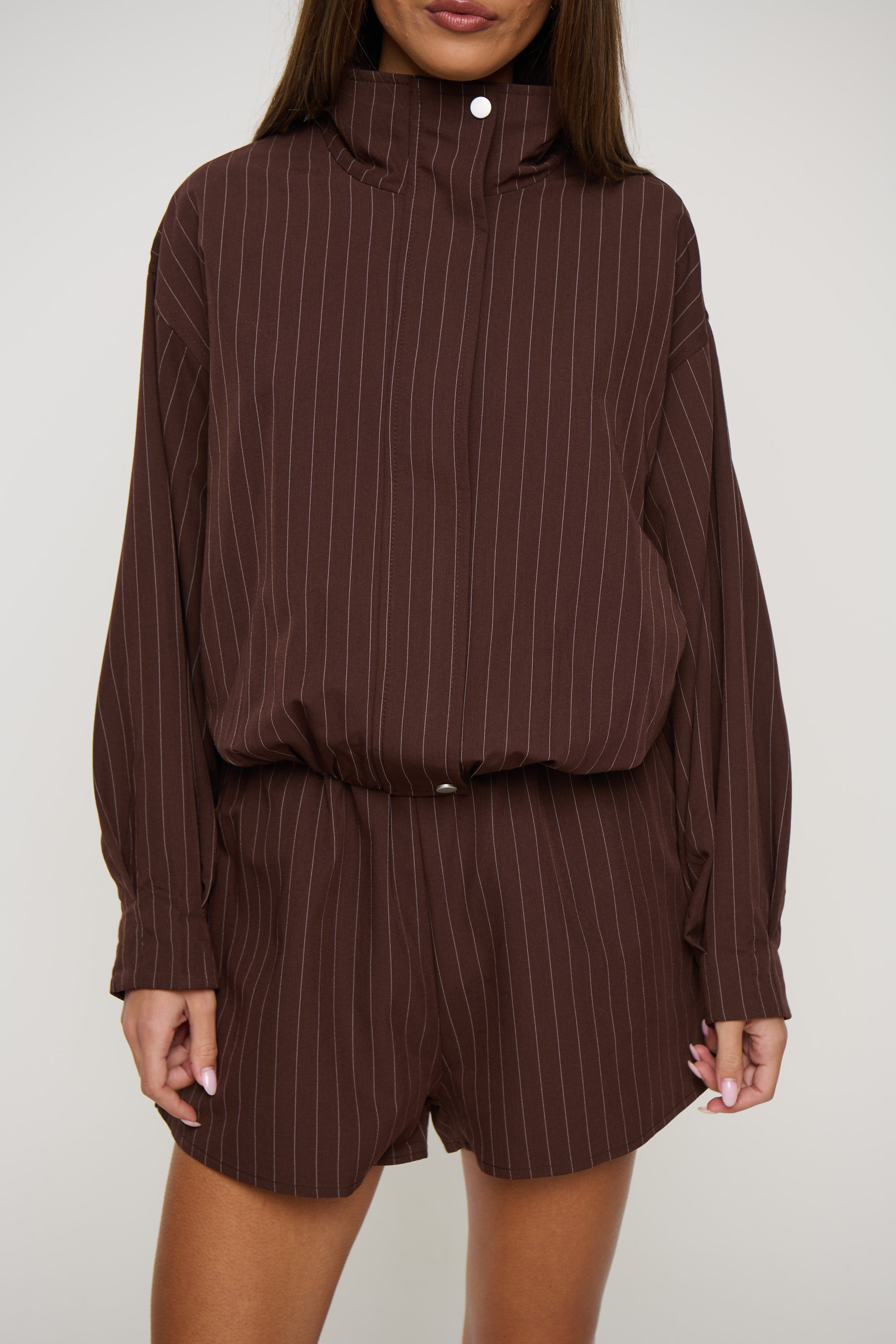 Elena Set Pinstripe