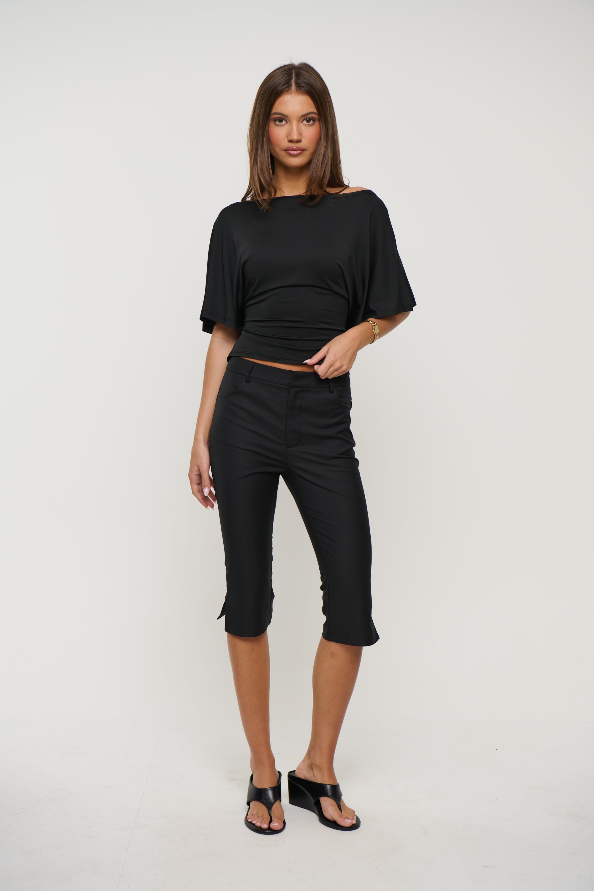 Claudi Top Black