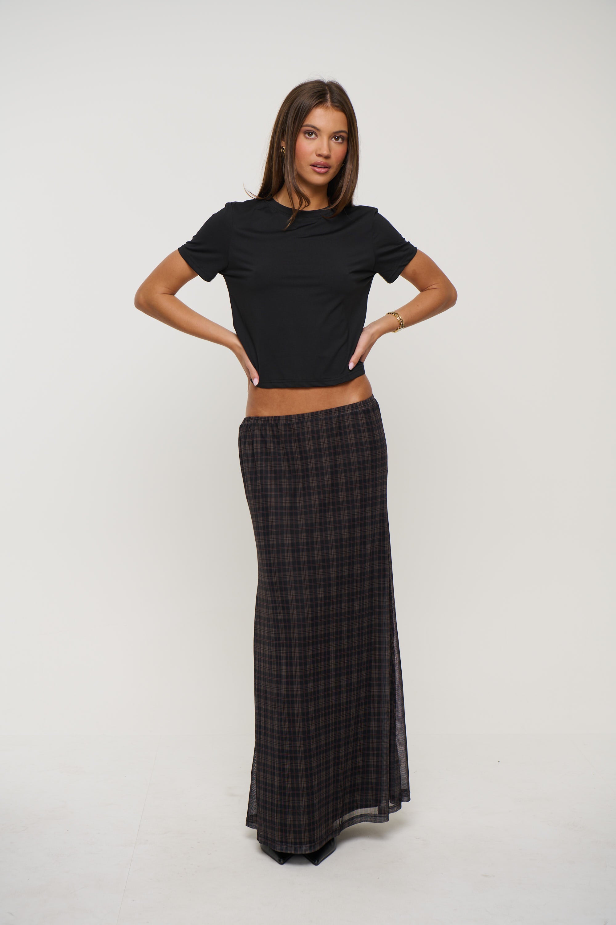 Talisha Maxi Skirt Army