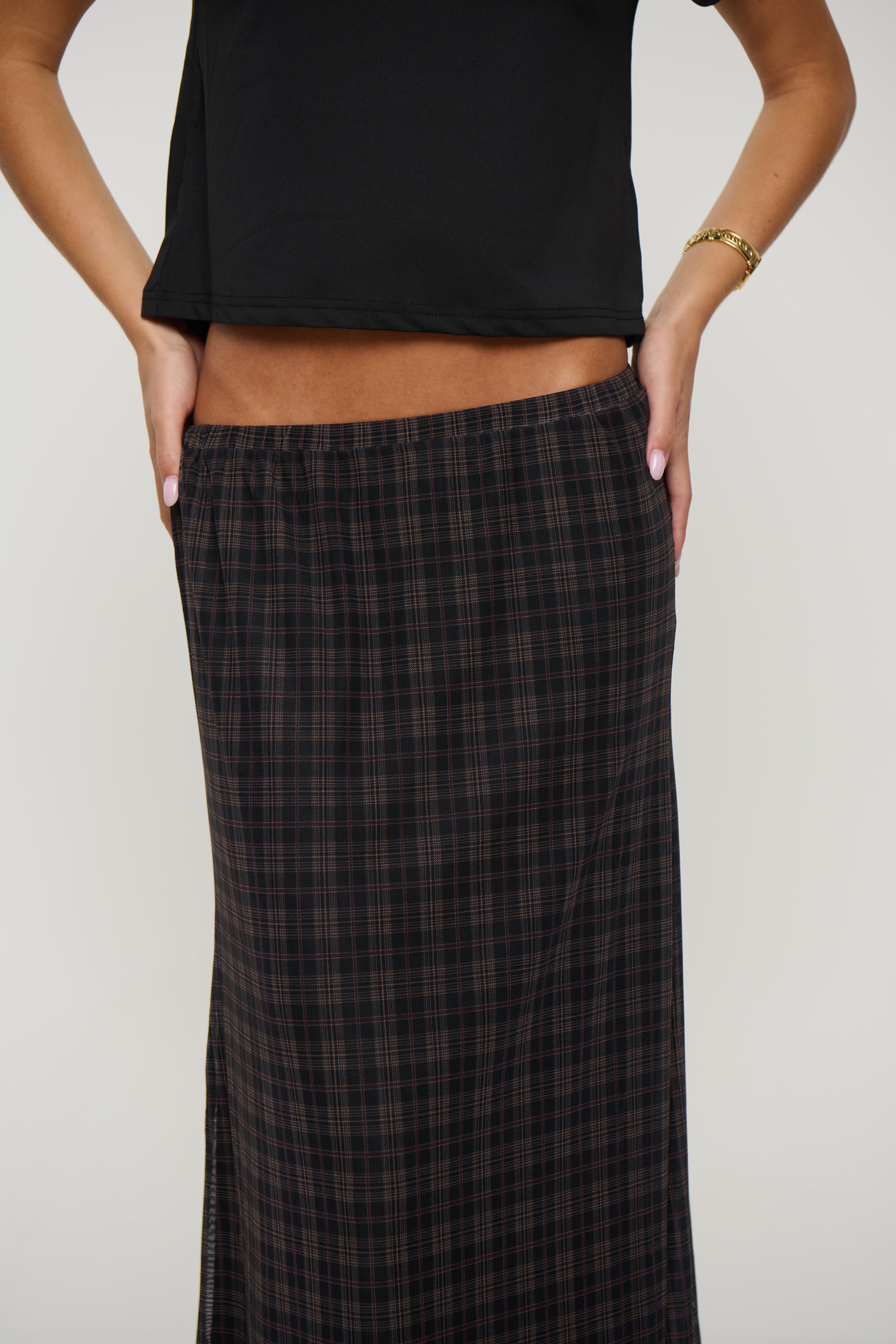 Talisha Maxi Skirt Army