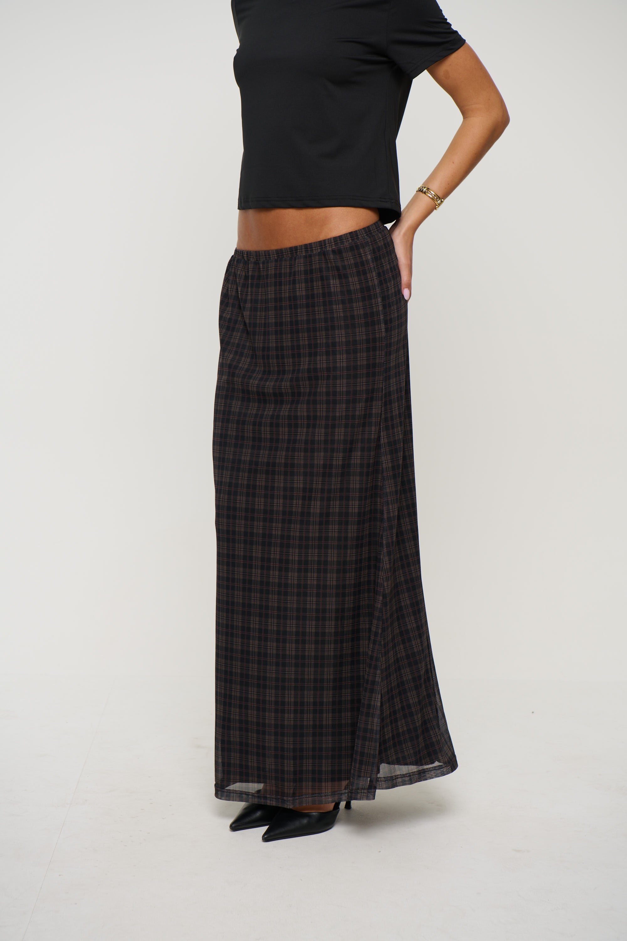 Talisha Maxi Skirt Army