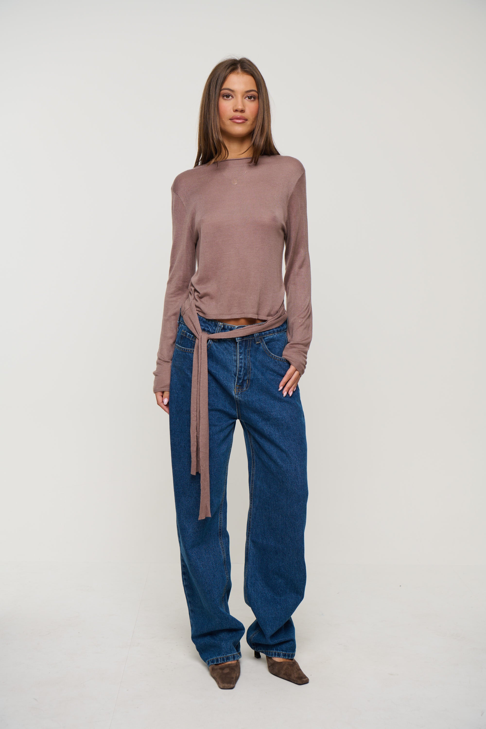 Natalia Long Sleeve Mushroom