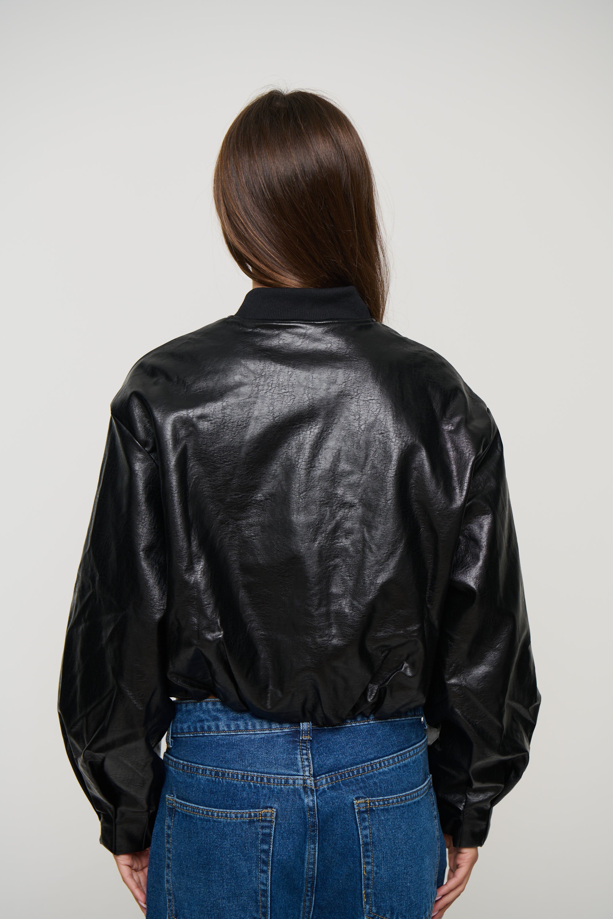 Clara Bomber Vintage Black