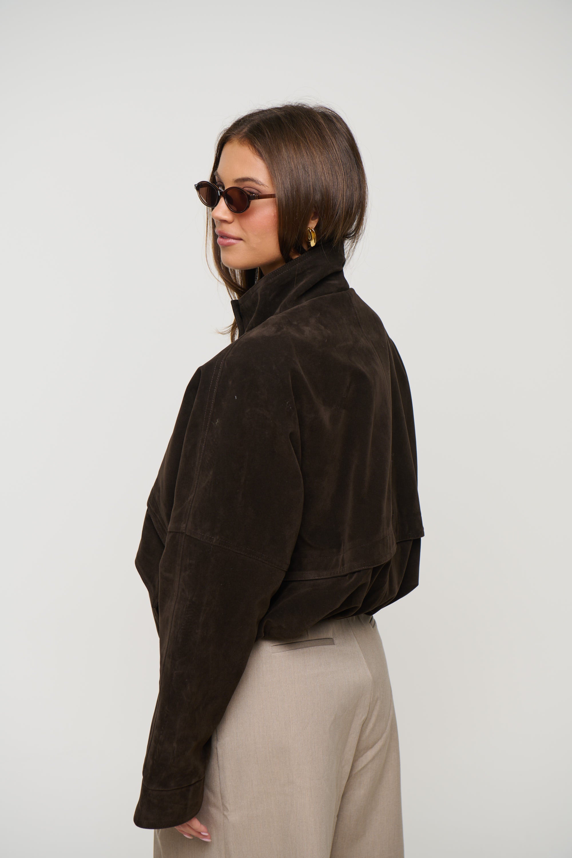 Inez Jacket Deep Brown