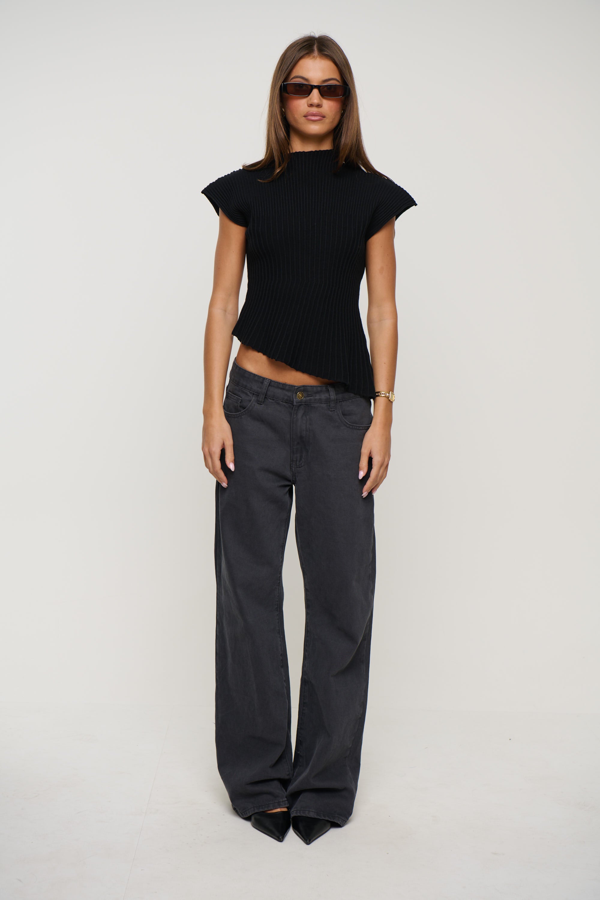 Amira Top Black