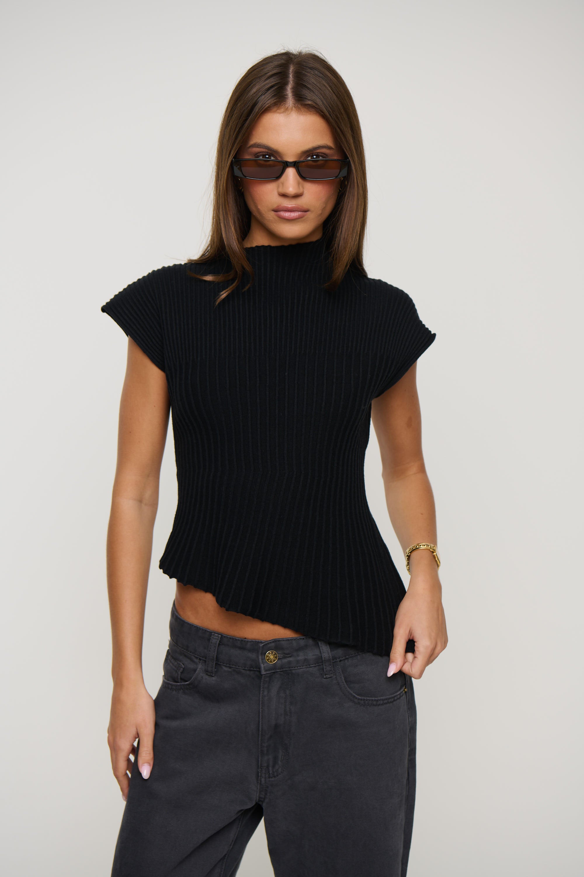 Amira Top Black