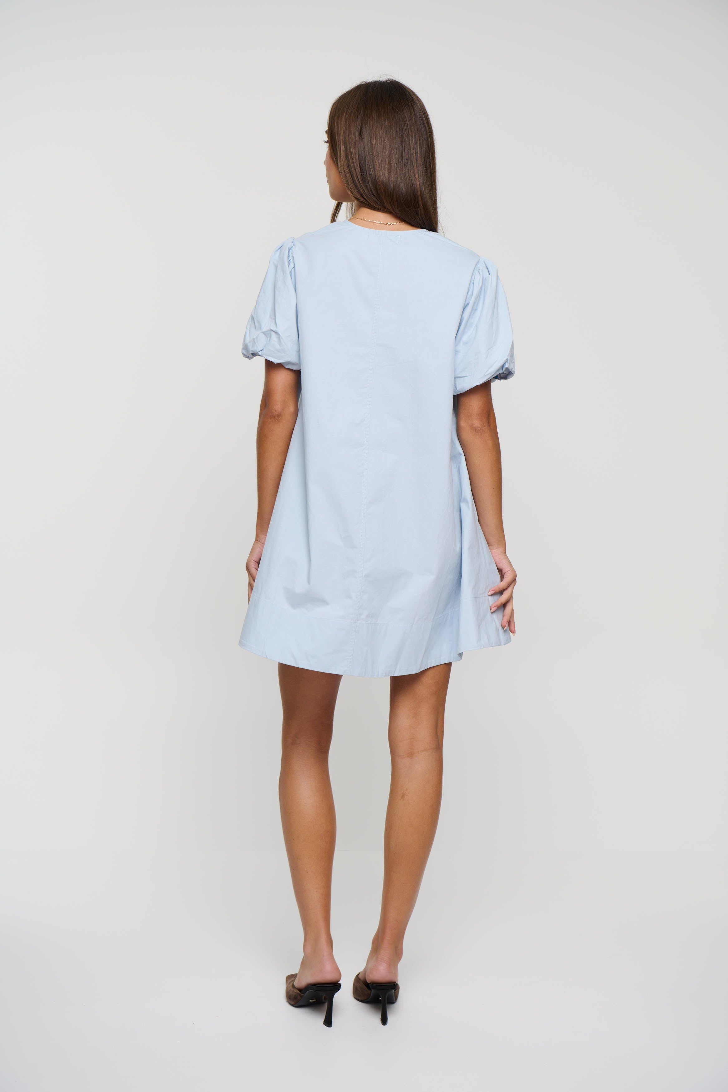 Oaks Mini Dress Sky