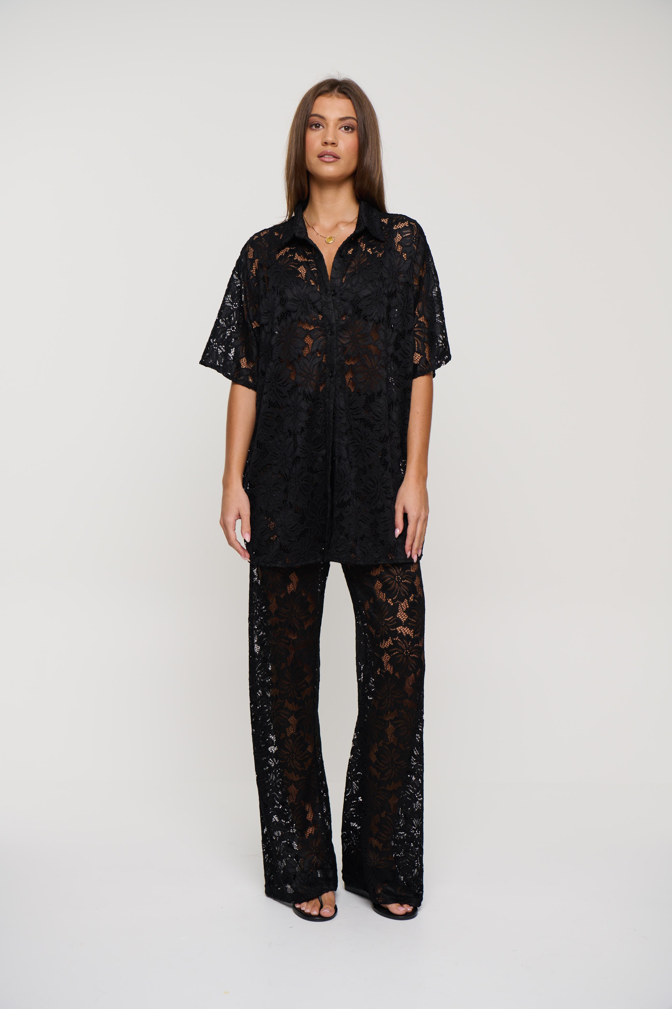 Irina Lace Set Black
