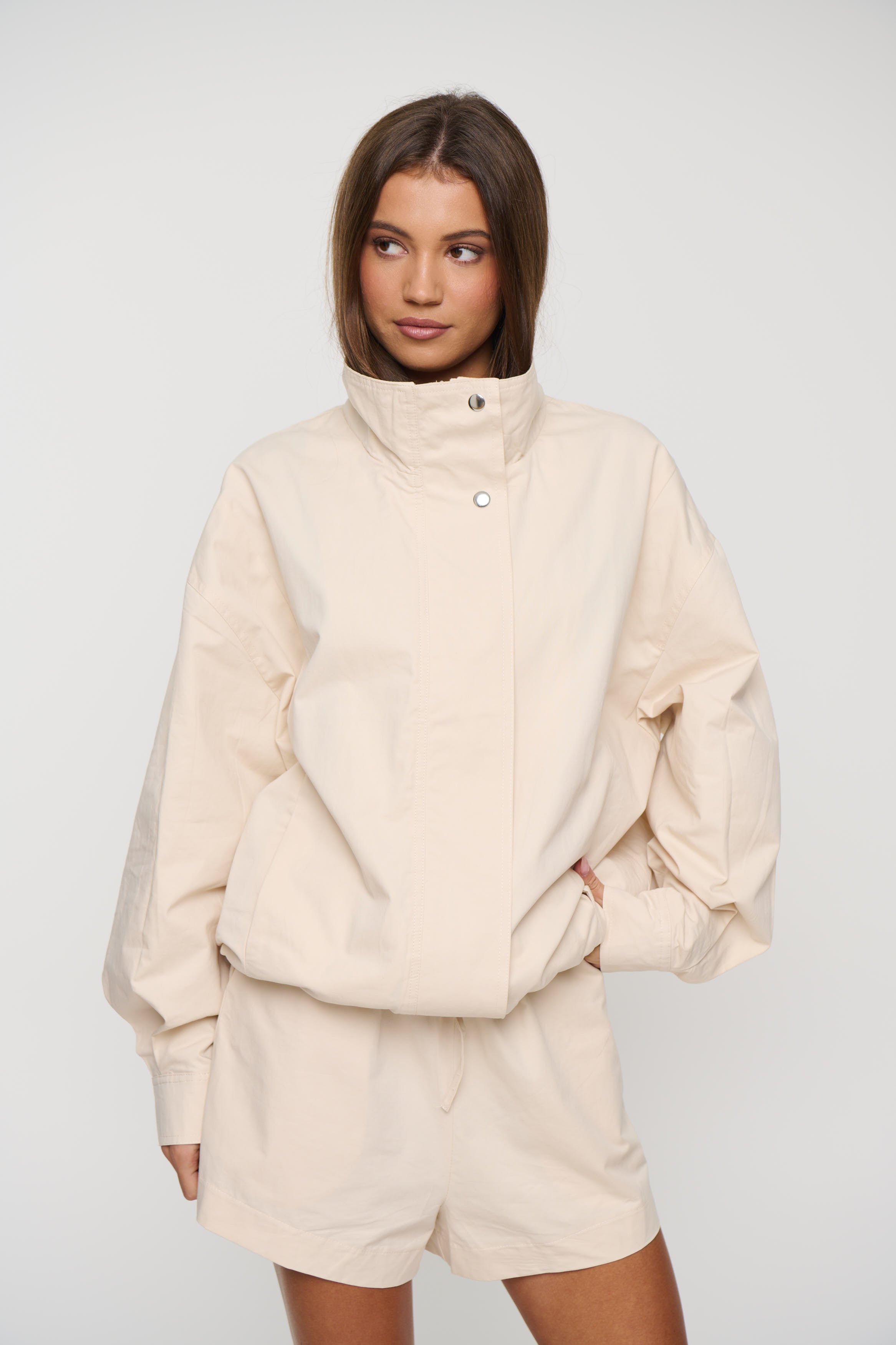 Graya Jacket Cashew