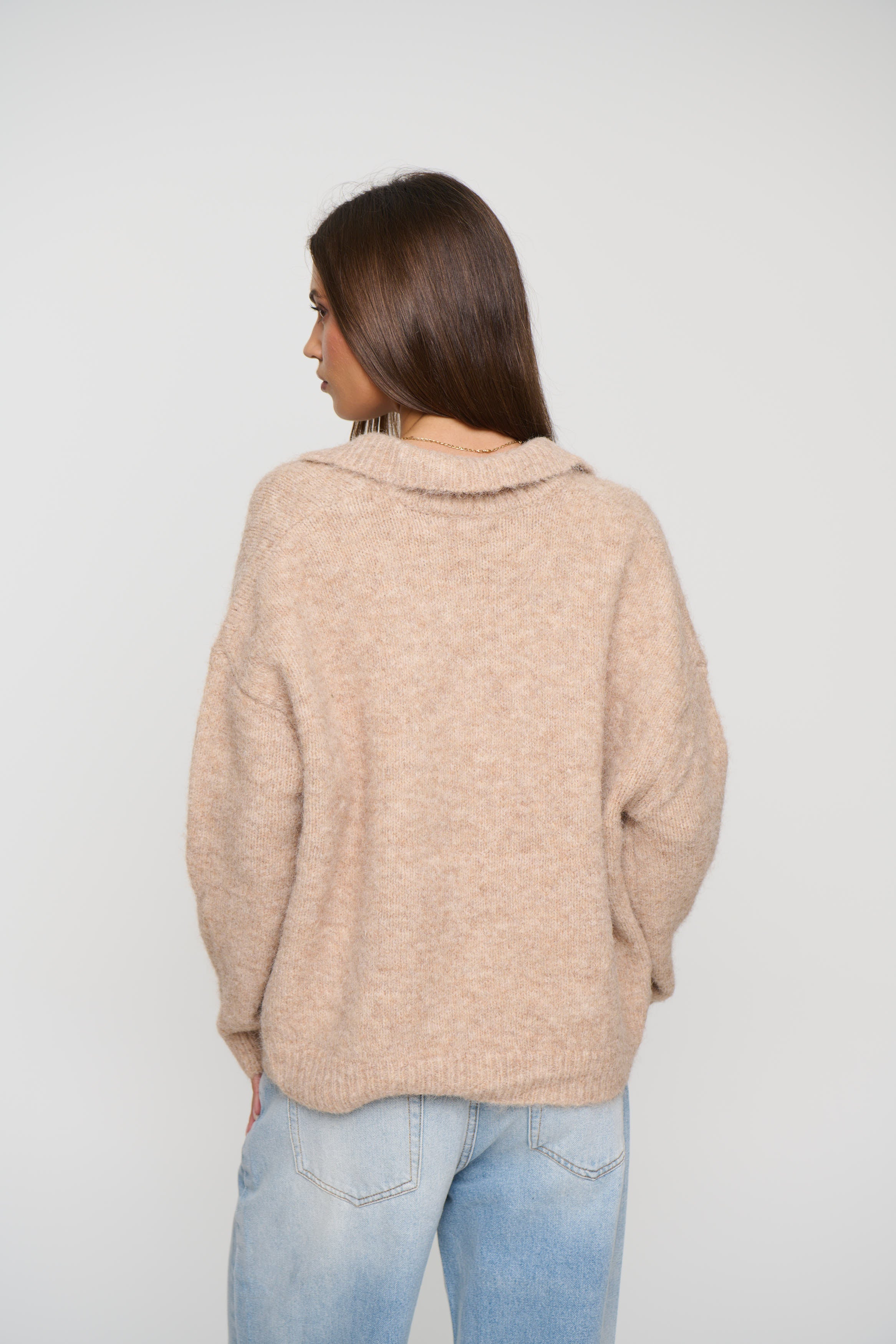 Wren Knit Jumper Cashew