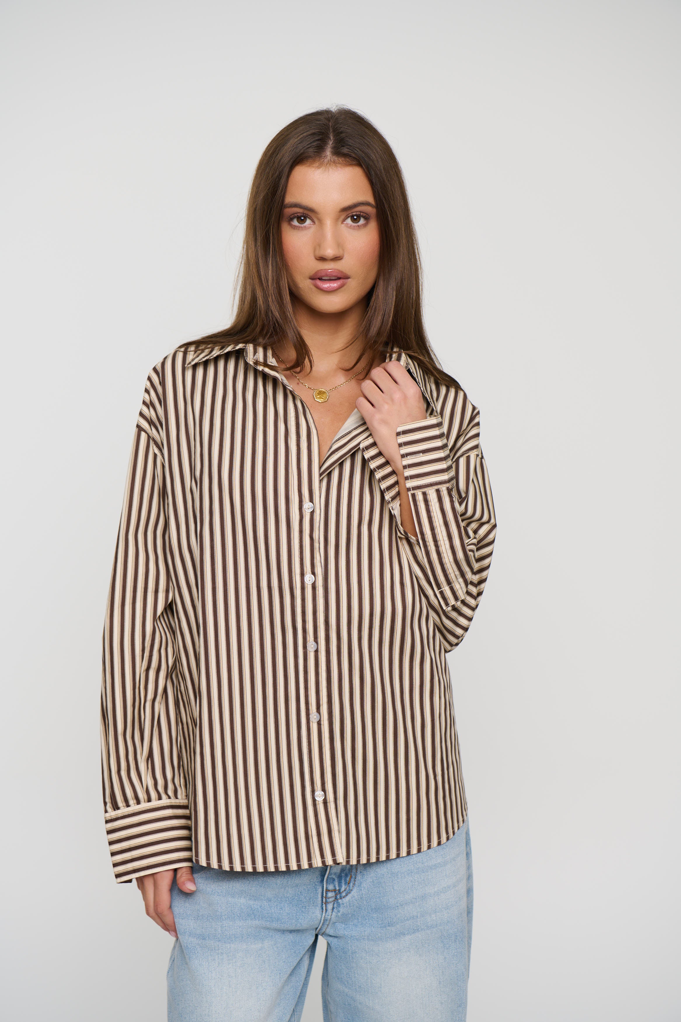 Banksy Shirt Mocha