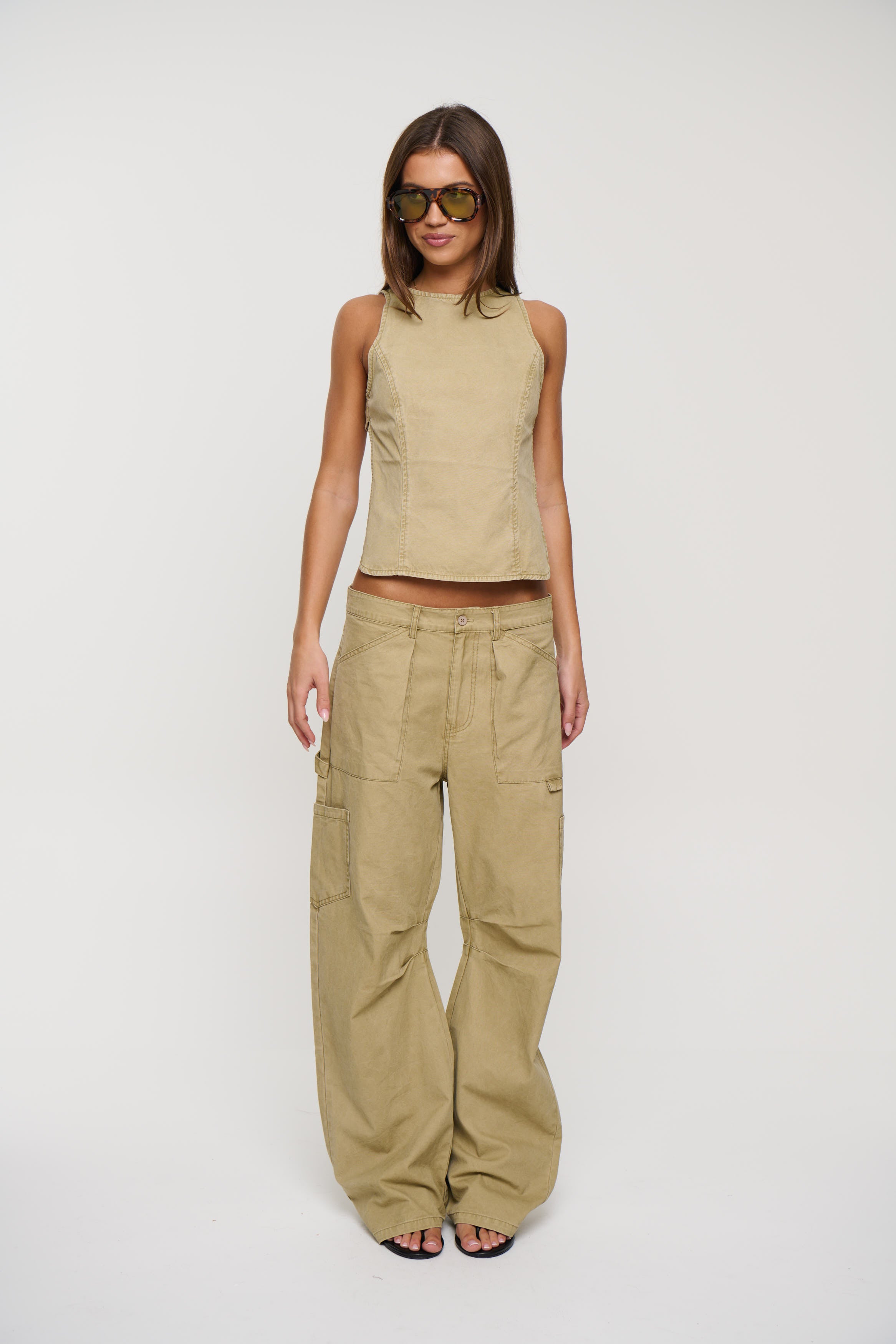 Miami Vice Pant Tan